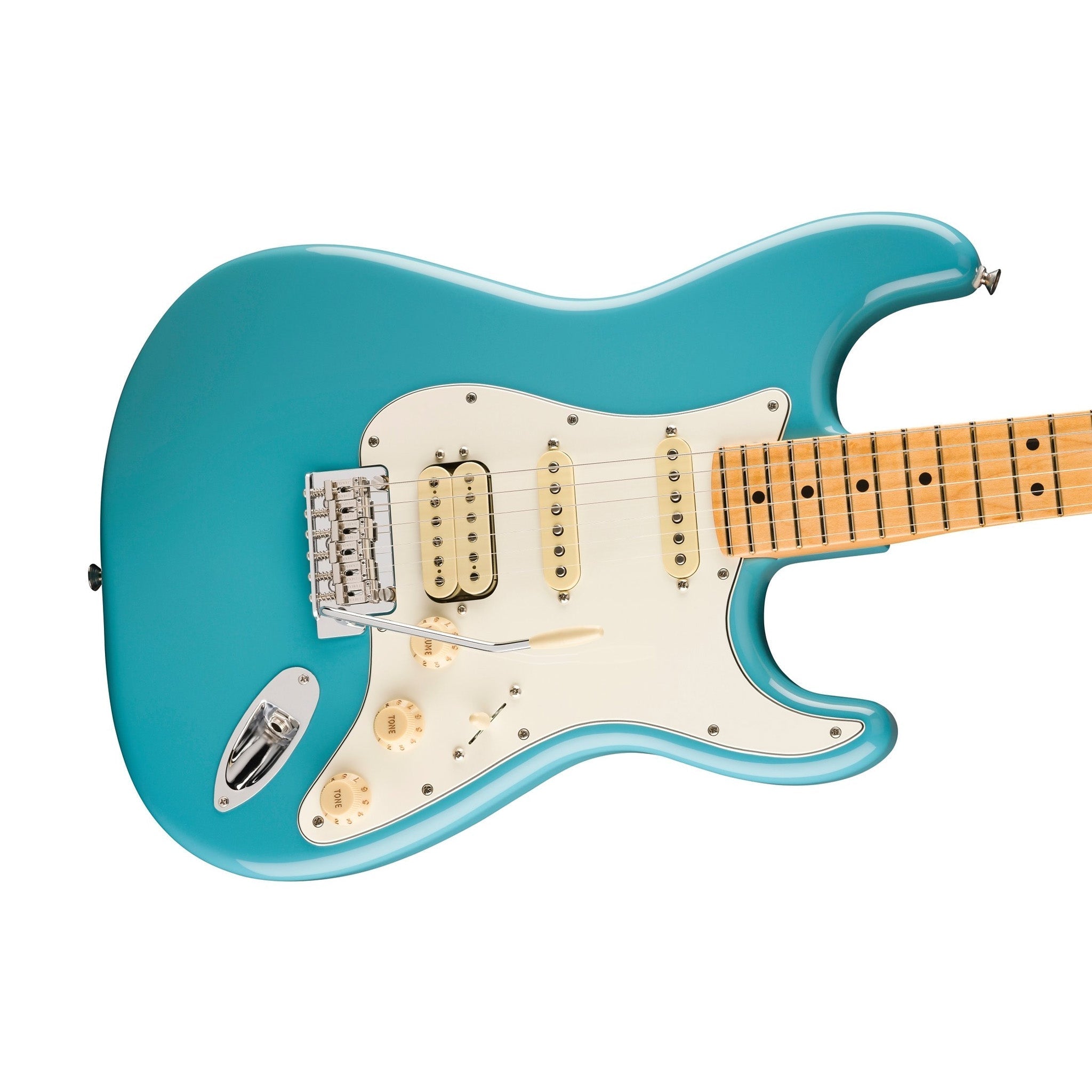 Fender Player II Stratocaster HSS Electric Guitar, Maple FB, Aquatone Blue |  FENDER |  ELECTRIC GUITAR |  Zoso Music