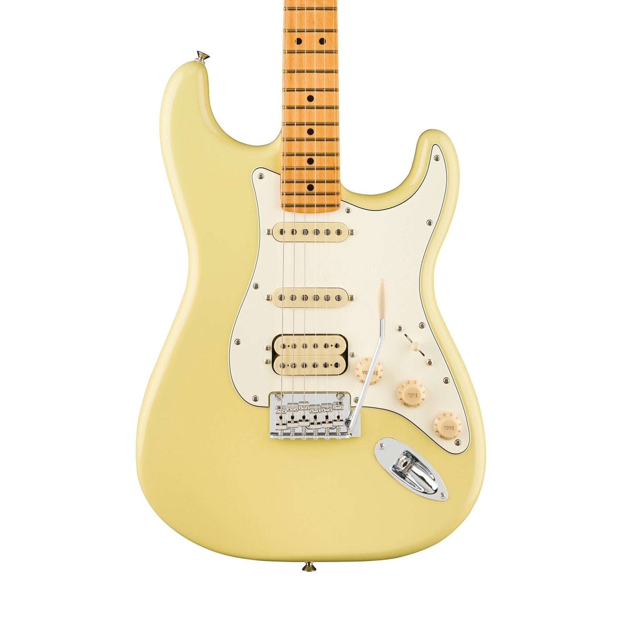 Fender Player II Stratocaster HSS Electric Guitar, Maple FB, Hialeah Yellow | Zoso Music Sdn Bhd