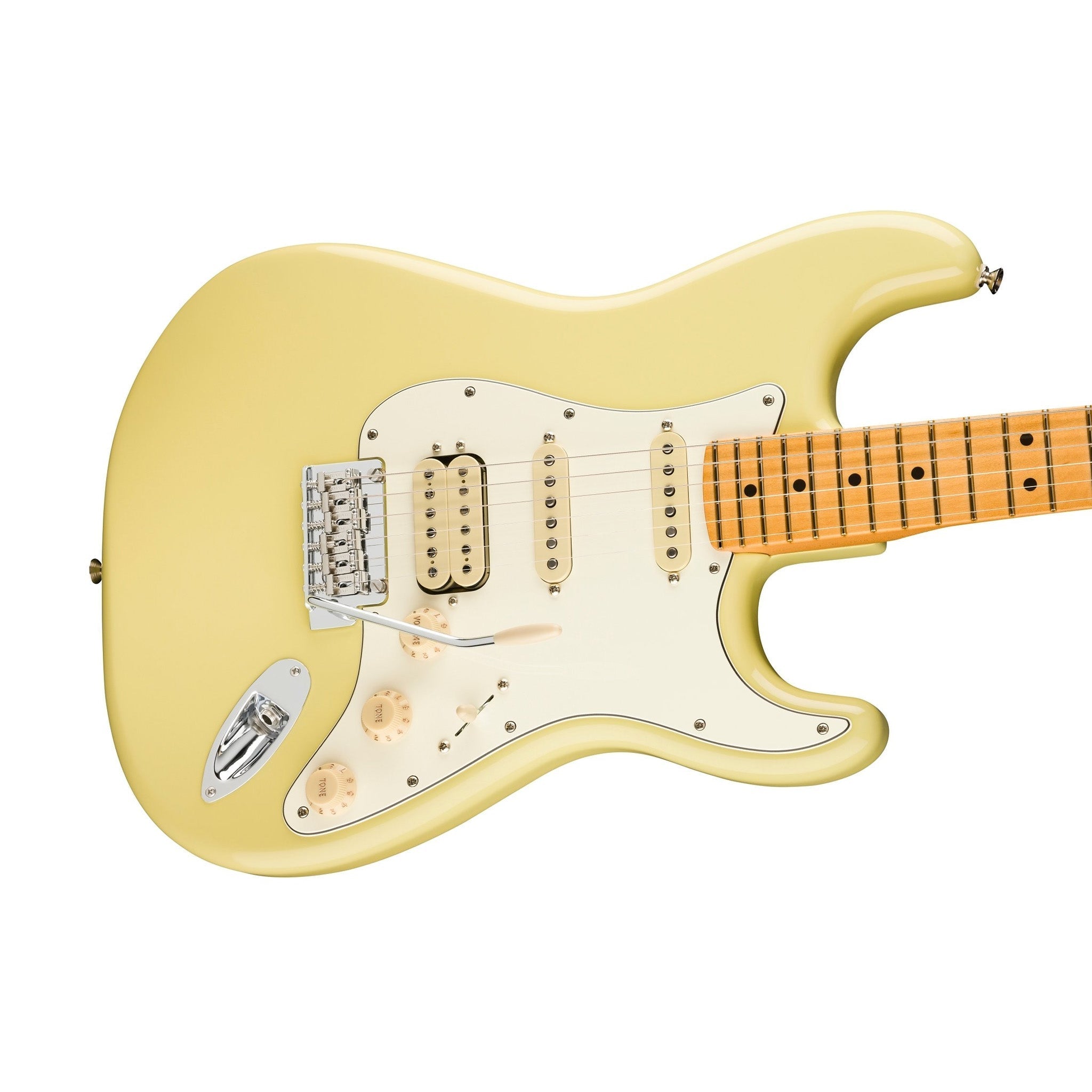 Fender Player II Stratocaster HSS Electric Guitar, Maple FB, Hialeah Yellow |  FENDER |  ELECTRIC GUITAR |  Zoso Music