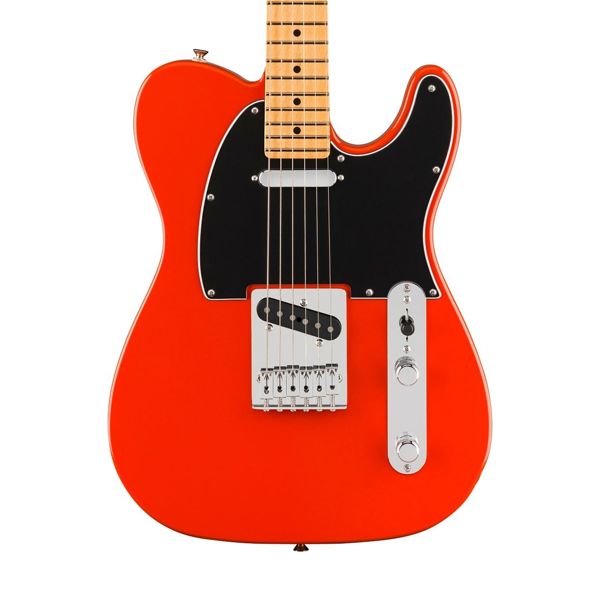 Fender Player II Telecaster Electric Guitar, Maple FB, Coral Red | Zoso Music Sdn Bhd