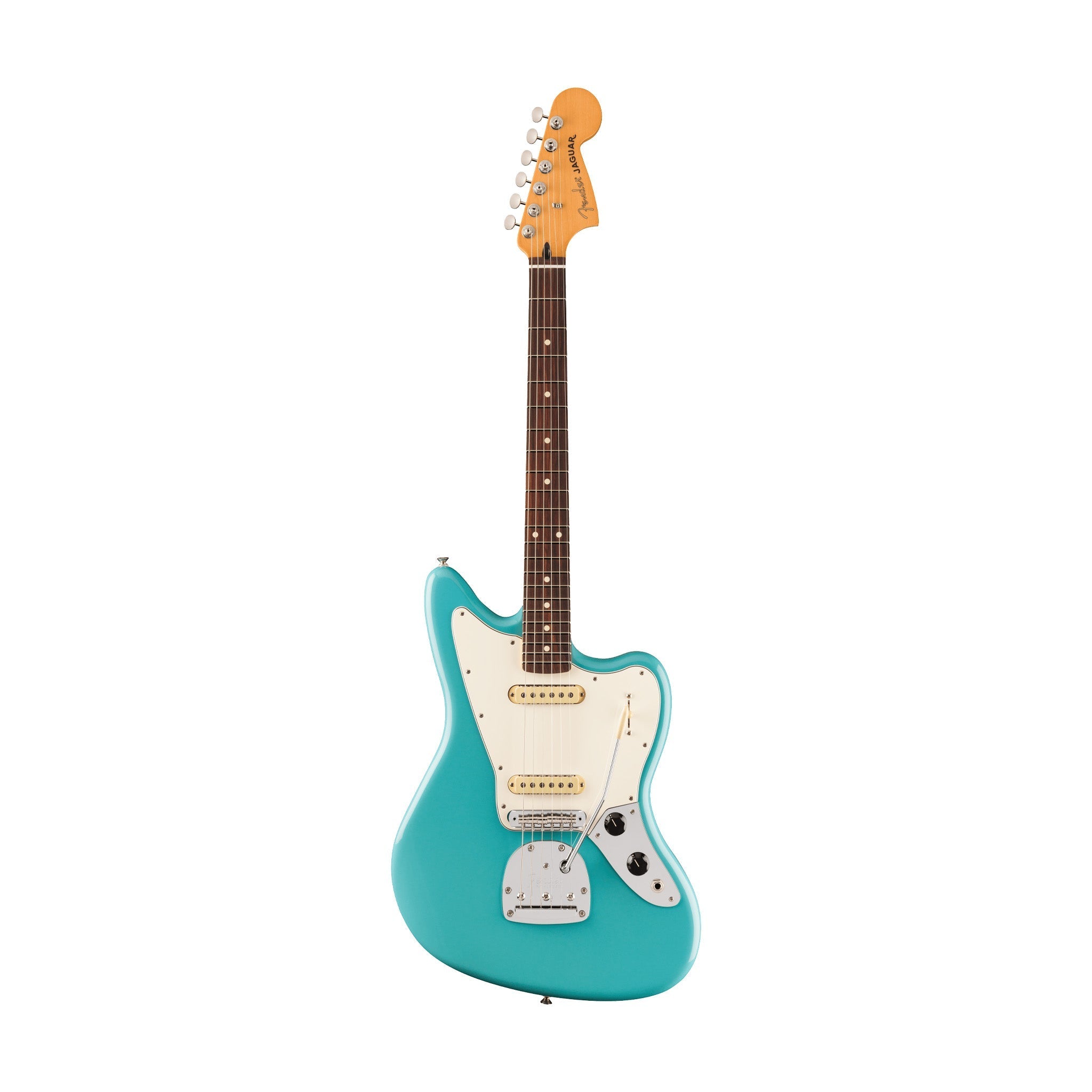 Fender Player II Jaguar Electric Guitar, RW FB, Aquatone Blue |  FENDER |  ELECTRIC GUITAR |  Zoso Music