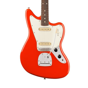 Fender Player II Jaguar Electric Guitar, RW FB, Coral Red | Zoso Music Sdn Bhd