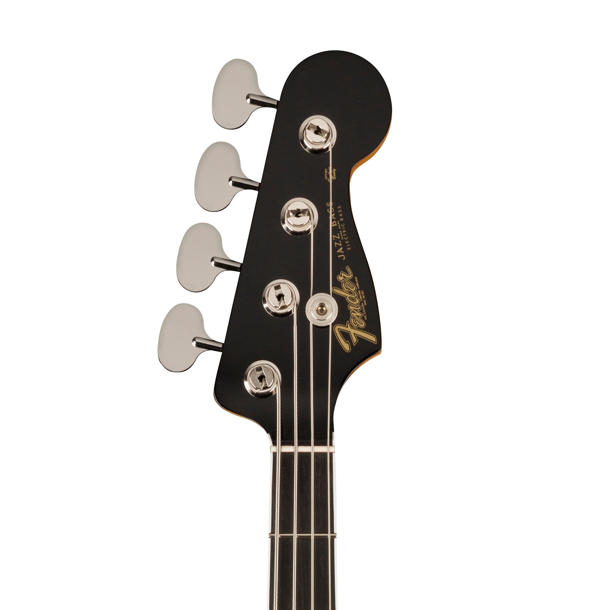 Fender Gold Foil Jazz Bass 4-String Bass Guitar, Ebony FB, 2-Color Sunburst |  FENDER |  BASS GUITAR |  Zoso Music