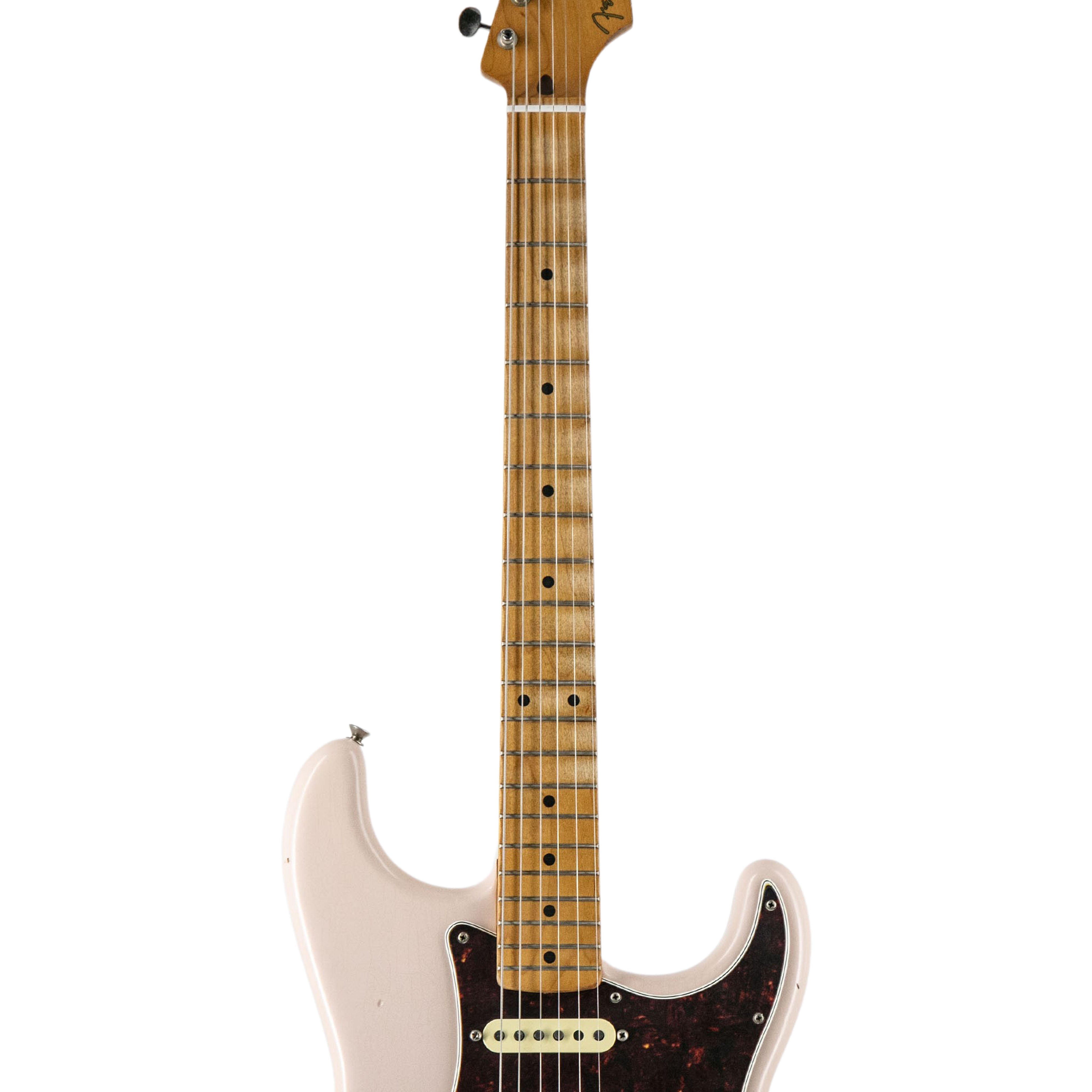 Fender Vintera Road Worn 1960 Stratocaster Electric Guitar, Shell Pink |  FENDER |  ELECTRIC GUITAR |  Zoso Music