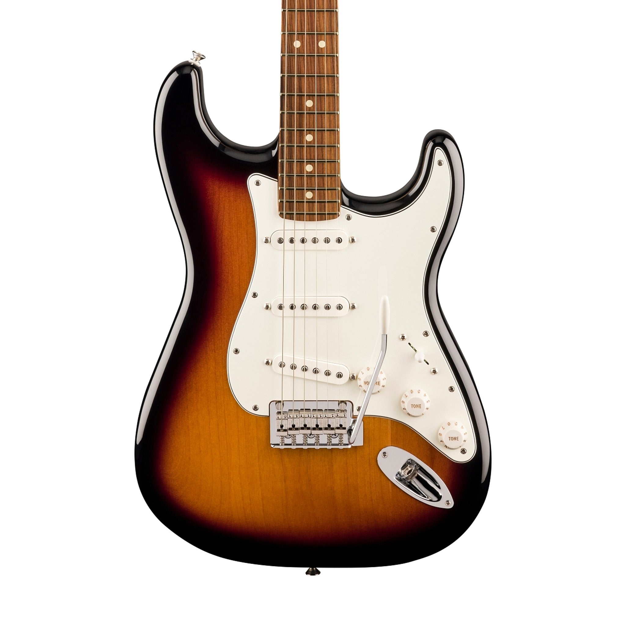 Fender Player Stratocaster Electric Guitar, Pau Ferro FB, Anniversary 2-Tone Sunburst | Zoso Music Sdn Bhd
