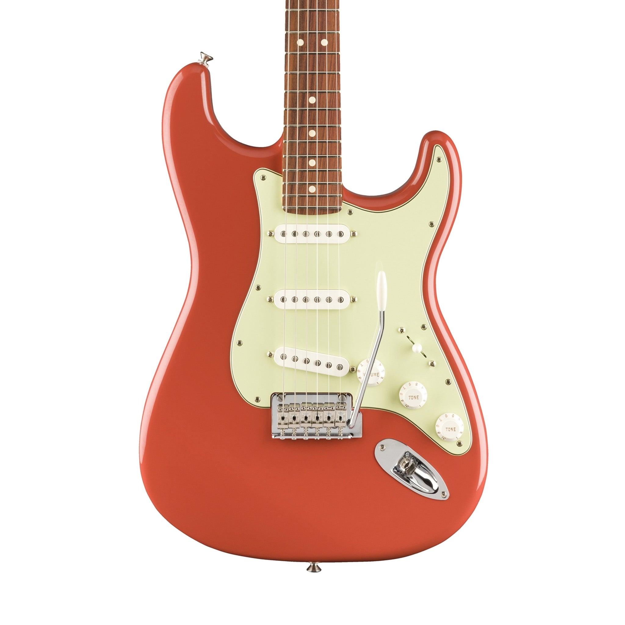 Fender Limited Edition Player Stratocaster Electric Guitar, Pau Ferro FB, Fiesta Red