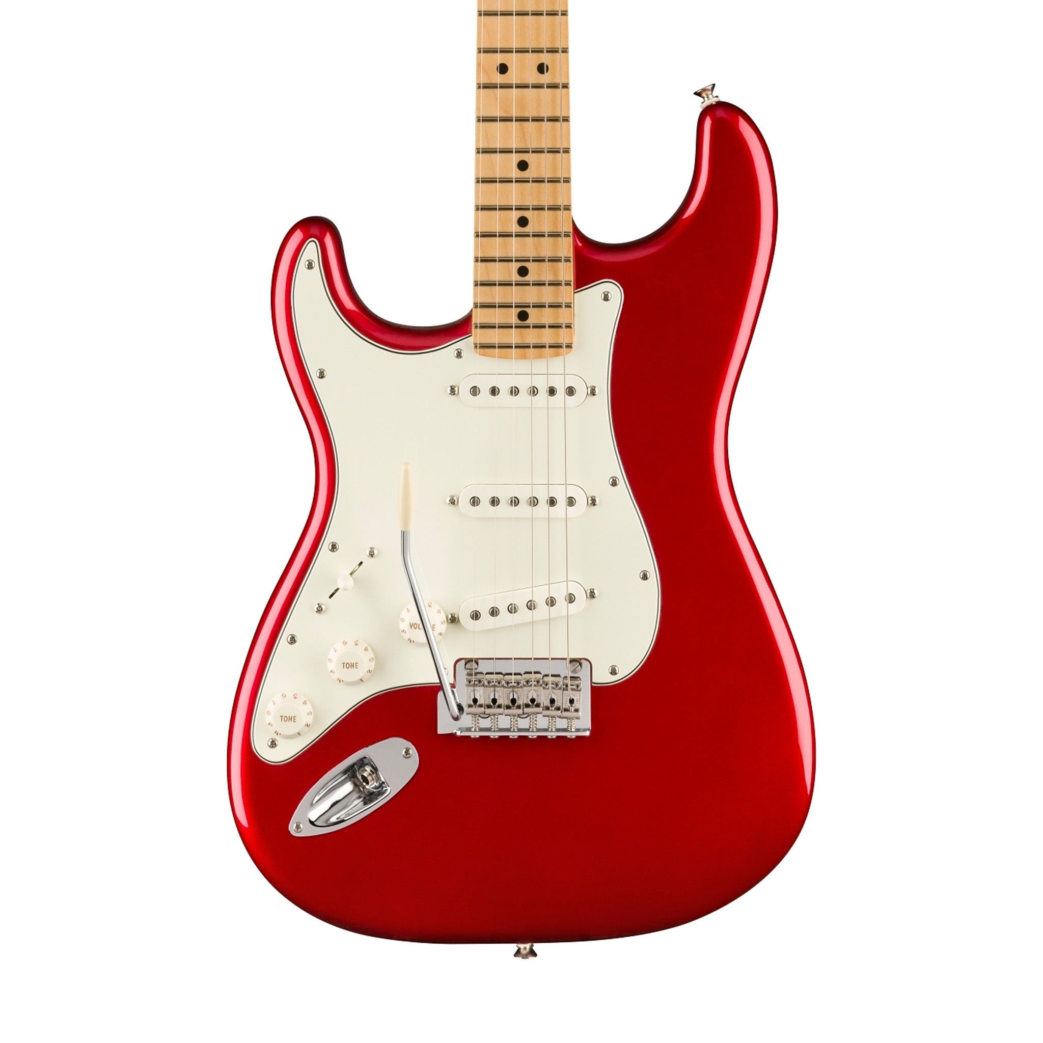 Fender Player Stratocaster Left-handed Electric Guitar, Maple FB, Candy Apple Red |  FENDER |  ELECTRIC GUITAR |  Zoso Music