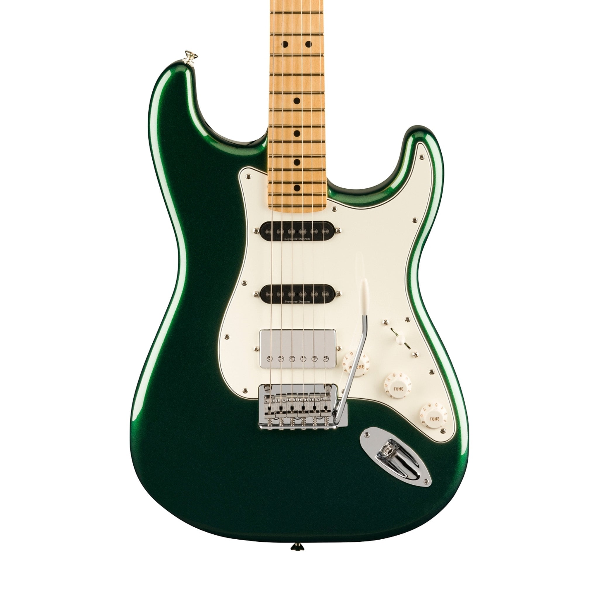 Fender Limited Edition Player HSS Stratocaster Electric Guitar, Maple FB, British Racing Green |  FENDER |  ELECTRIC GUITAR |  Zoso Music