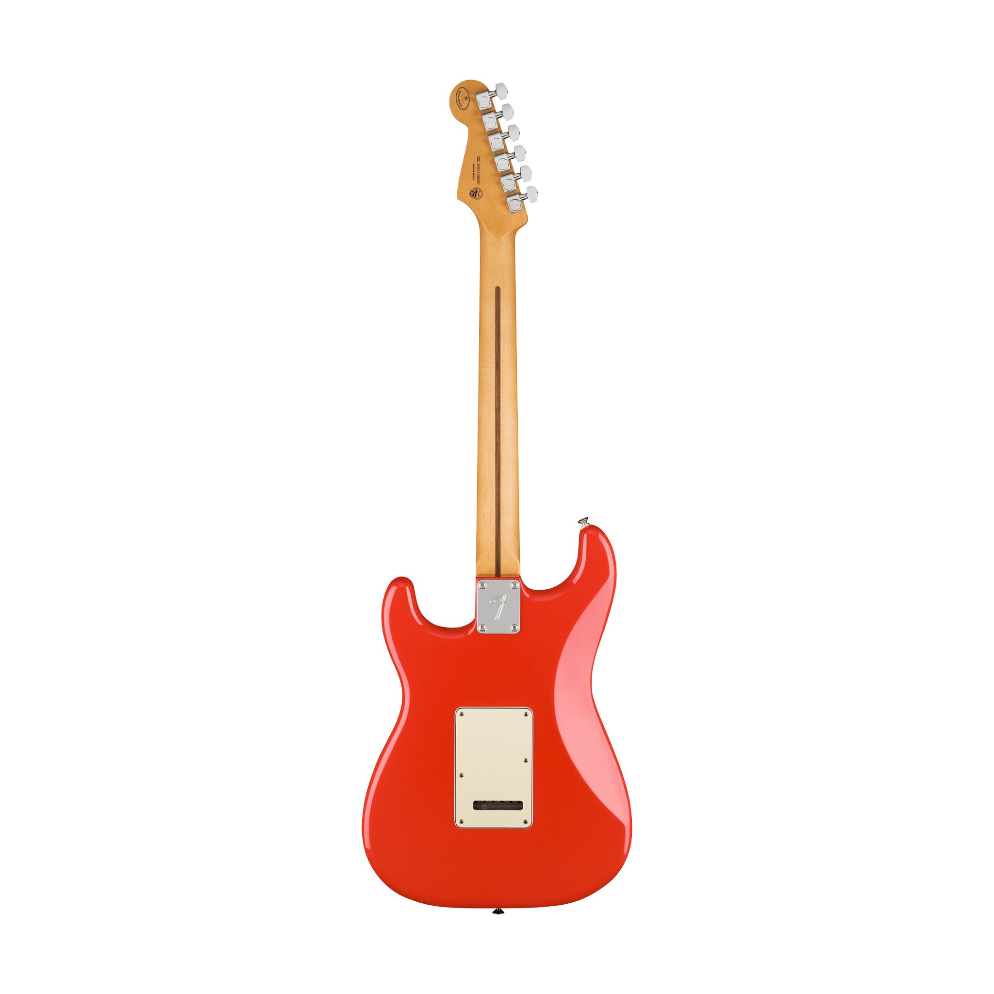 Fender Player HSS Stratocaster Electric Guitar, Maple FB, Fiesta Red w/ Matching Headstock