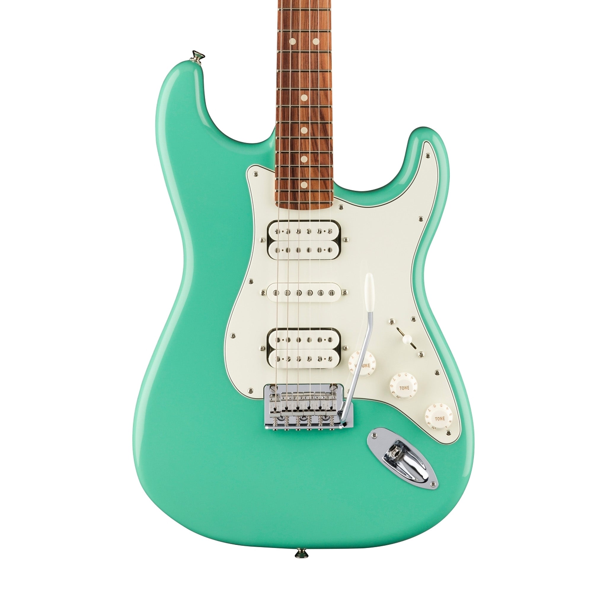 Fender Player Stratocaster HSH Electric Guitar, Pau Ferro FB, Sea Foam Green |  FENDER |  ELECTRIC GUITAR |  Zoso Music