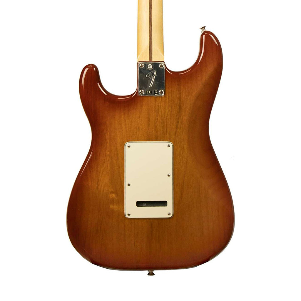 Fender Limited Edition Player Plus Top Stratocaster HSS Electric Guitar, Maple FB, Sienna Sunburst