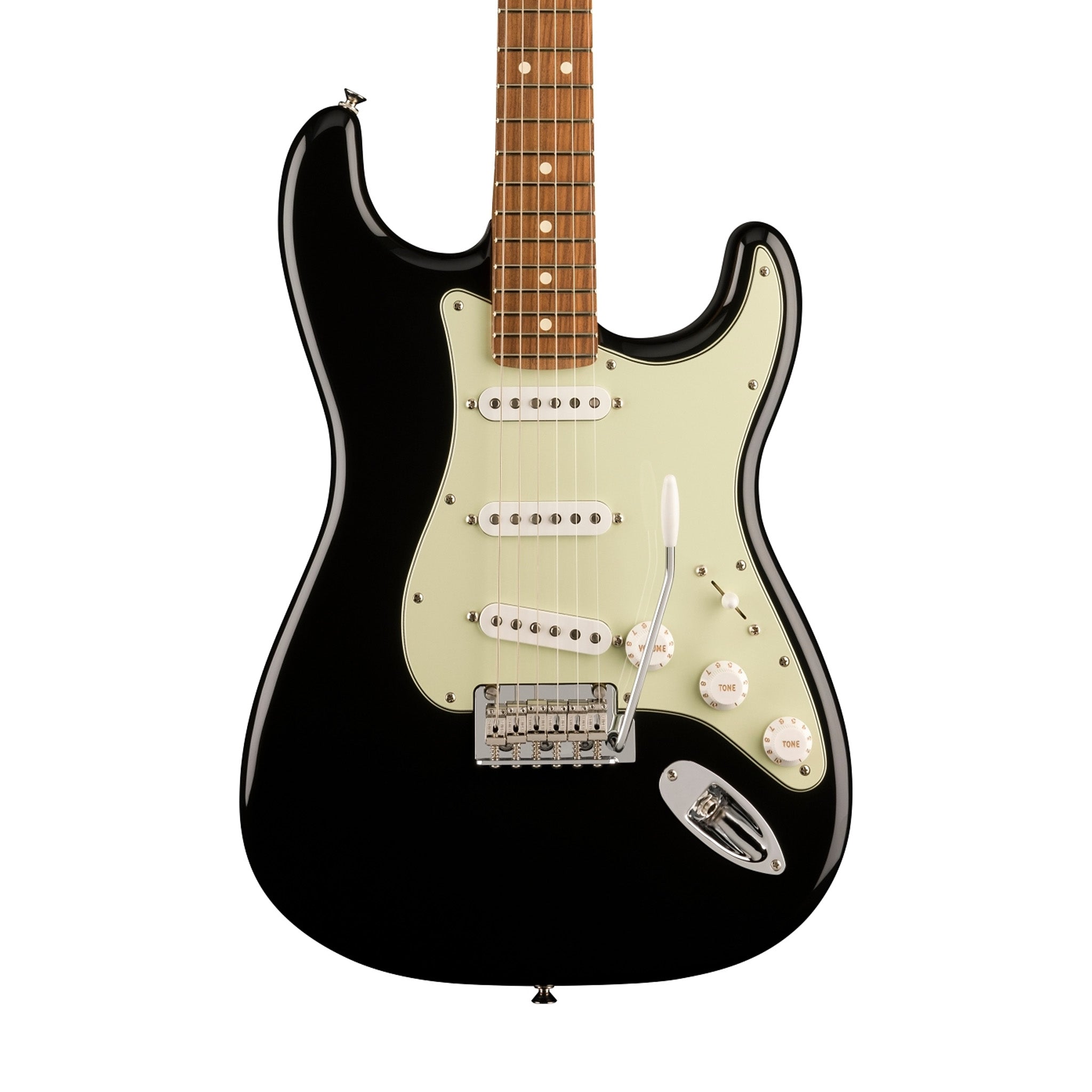 Fender FSR Player Stratocaster Fat 50s Electric Guitar, Roasted PF FB, Black | Zoso Music Sdn Bhd