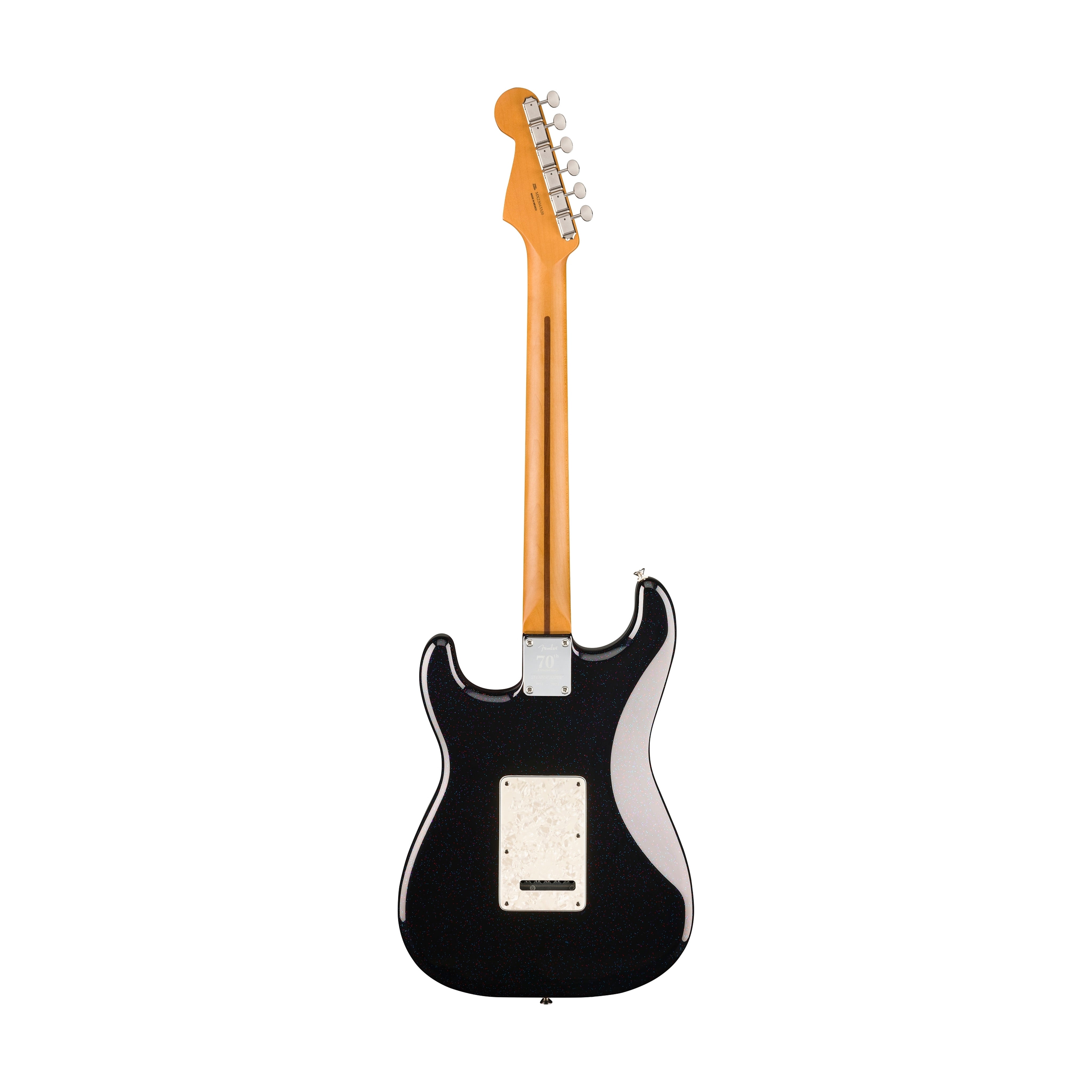 Fender 70th Anniversary Player Stratocaster Electric Guitar, RW FB, Nebula Noir