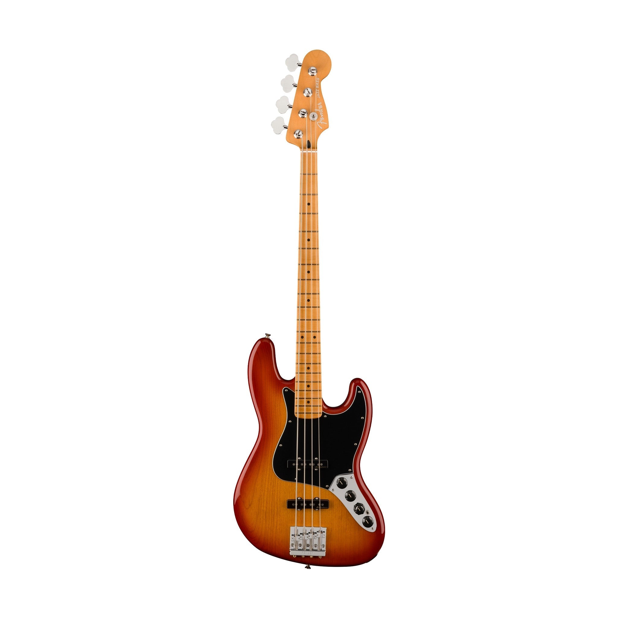 Fender Player Plus Active Jazz Bass Guitar, Maple FB, Sienna Sunburst |  FENDER |  BASS GUITAR |  Zoso Music