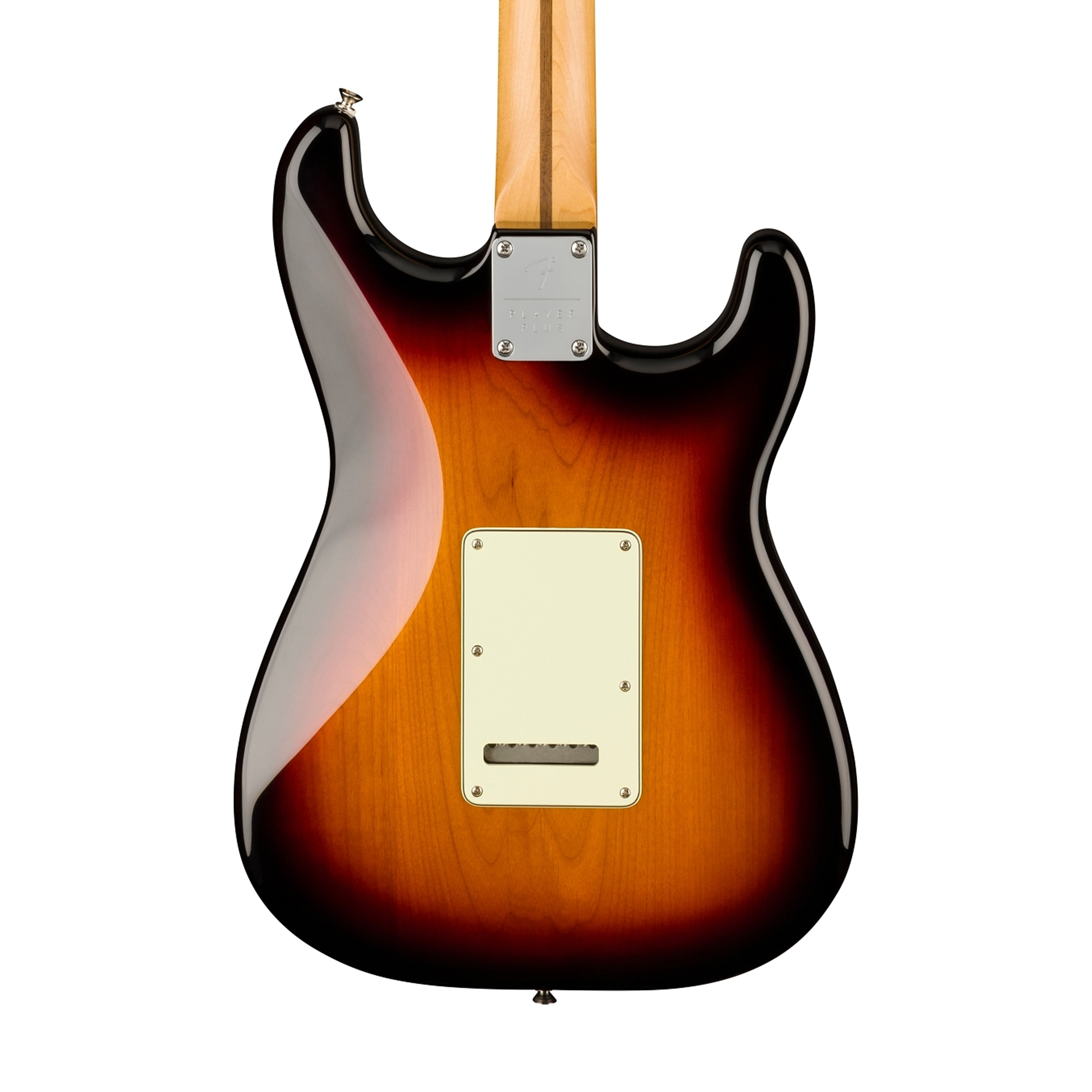 Fender Player Plus Stratocaster Left-Handed Electric Guitar, Maple FB, 3-Color Sunburst |  FENDER |  ELECTRIC GUITAR |  Zoso Music