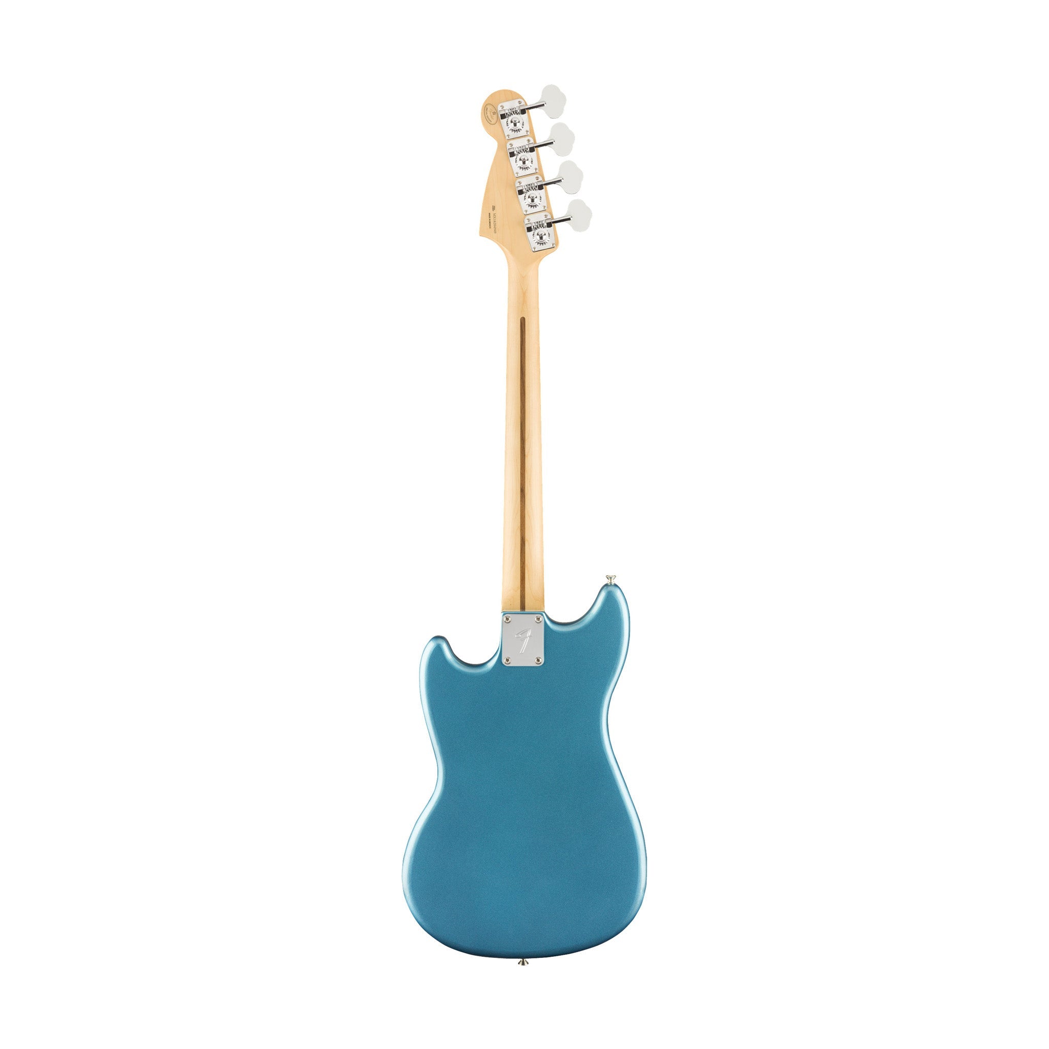 Fender Limited Edition Player Mustang Bass PJ Guitar, Maple FB, Lake Placid Blue