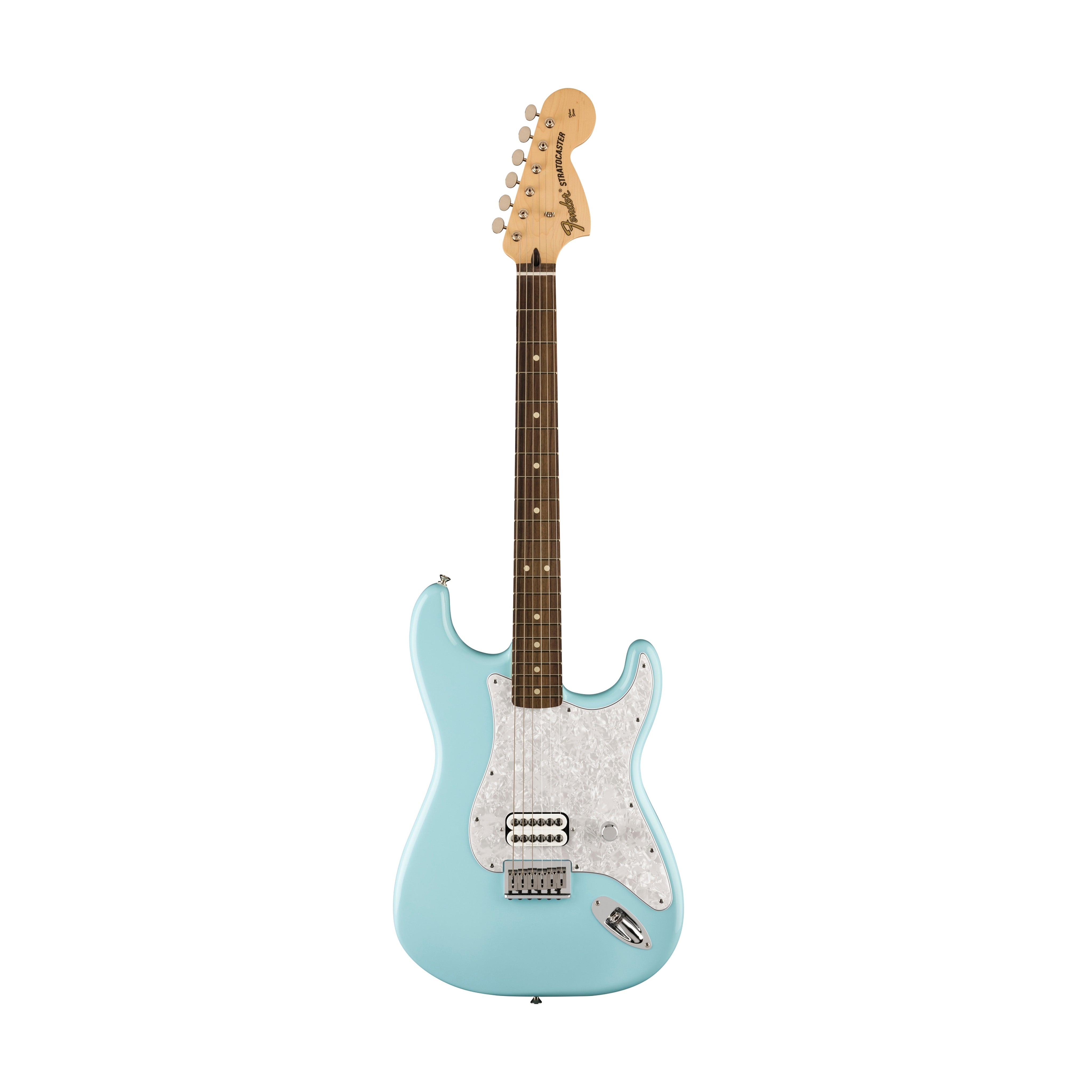 Fender Limited Edition Tom DeLonge Stratocaster Electric Guitar, RW FB, Daphne Blue |  FENDER |  ELECTRIC GUITAR |  Zoso Music