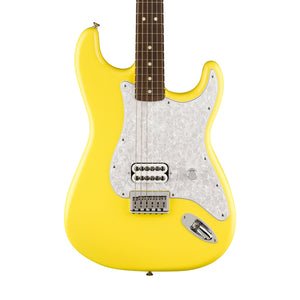 Fender Limited Edition Tom DeLonge Stratocaster Electric Guitar, RW FB, Graffiti Yellow | Zoso Music Sdn Bhd