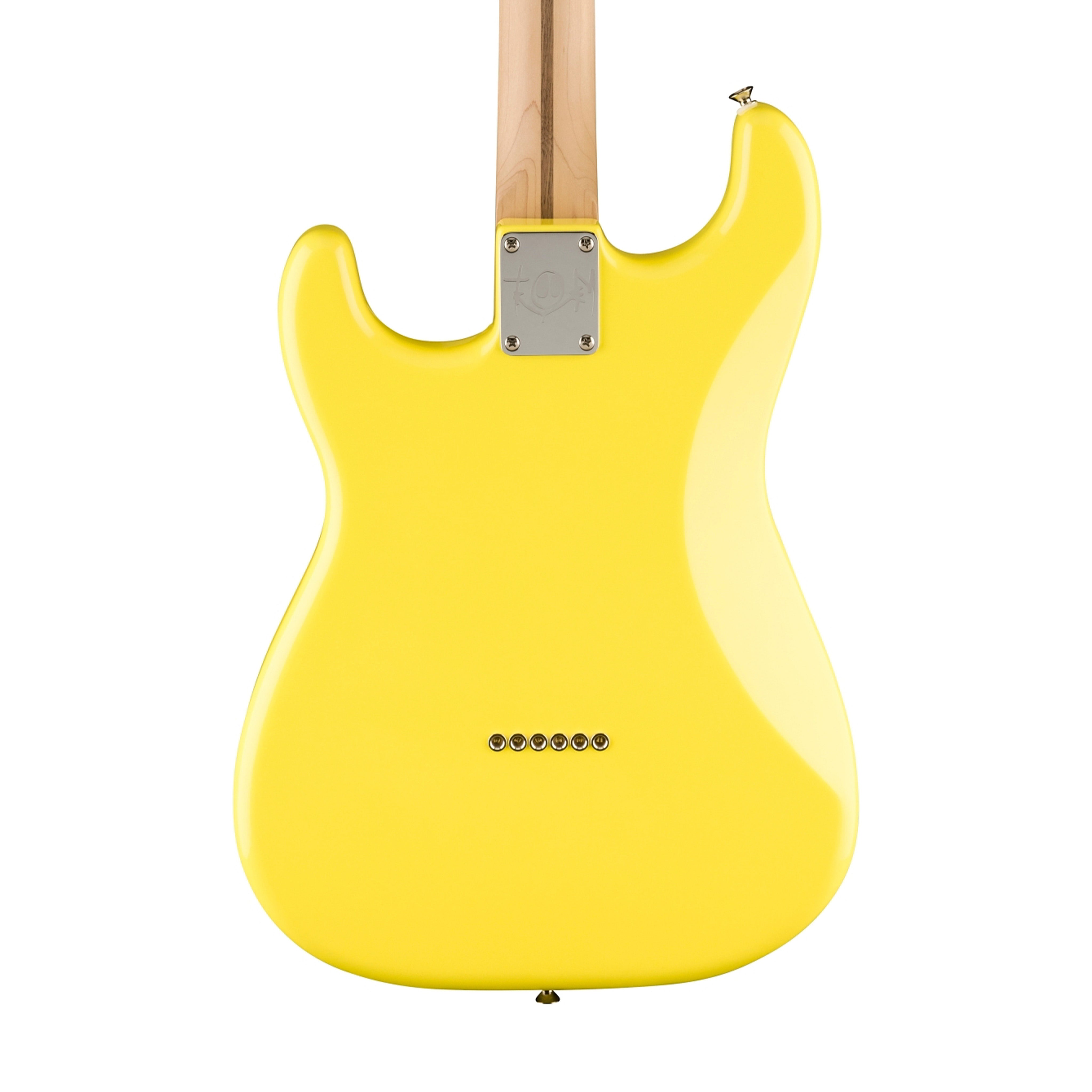 Fender Limited Edition Tom DeLonge Stratocaster Electric Guitar, RW FB, Graffiti Yellow |  FENDER |  ELECTRIC GUITAR |  Zoso Music