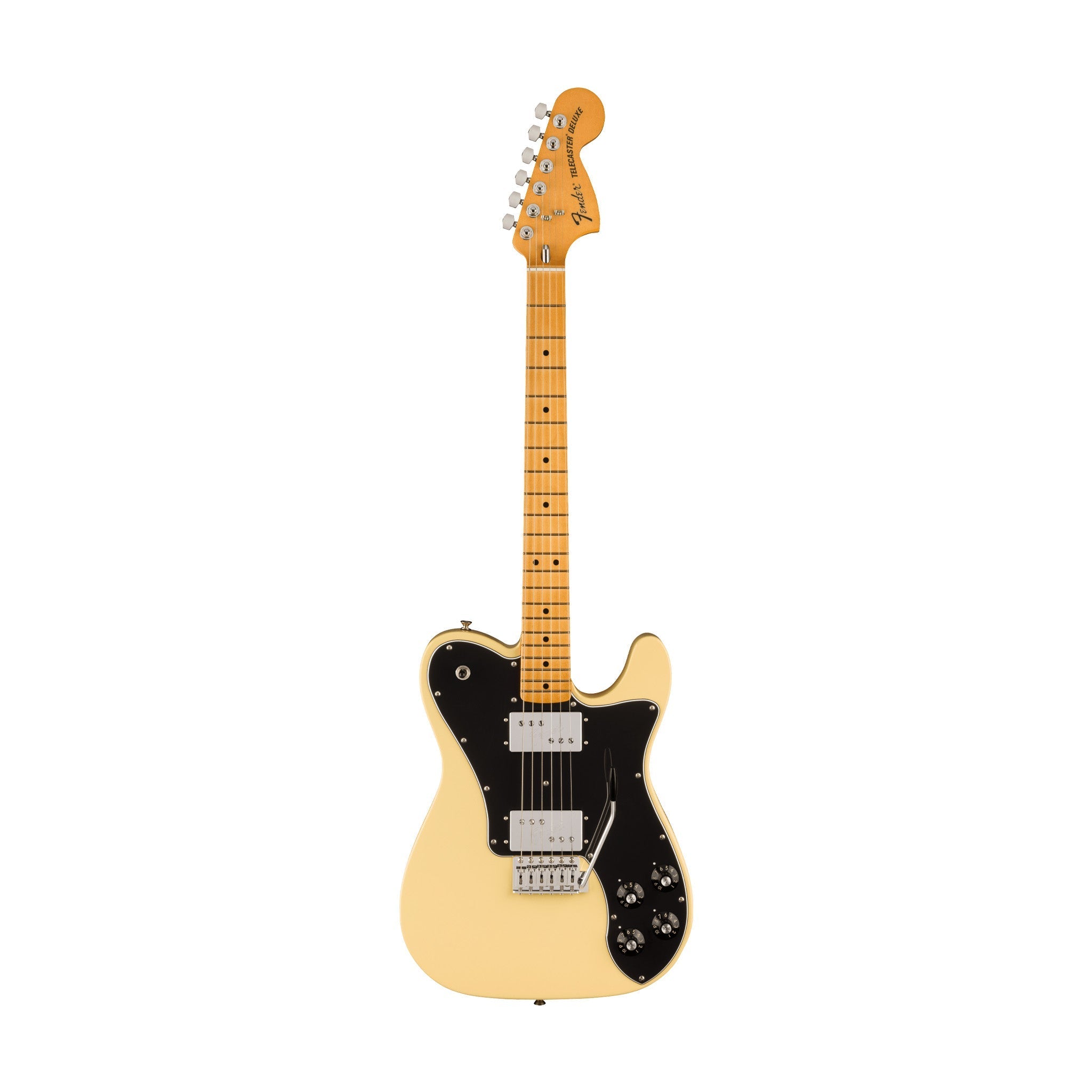 Fender Vintera II 70s Telecaster Deluxe Electric Guitar w/Tremolo, Maple FB, Vintera White |  FENDER |  ELECTRIC GUITAR |  Zoso Music
