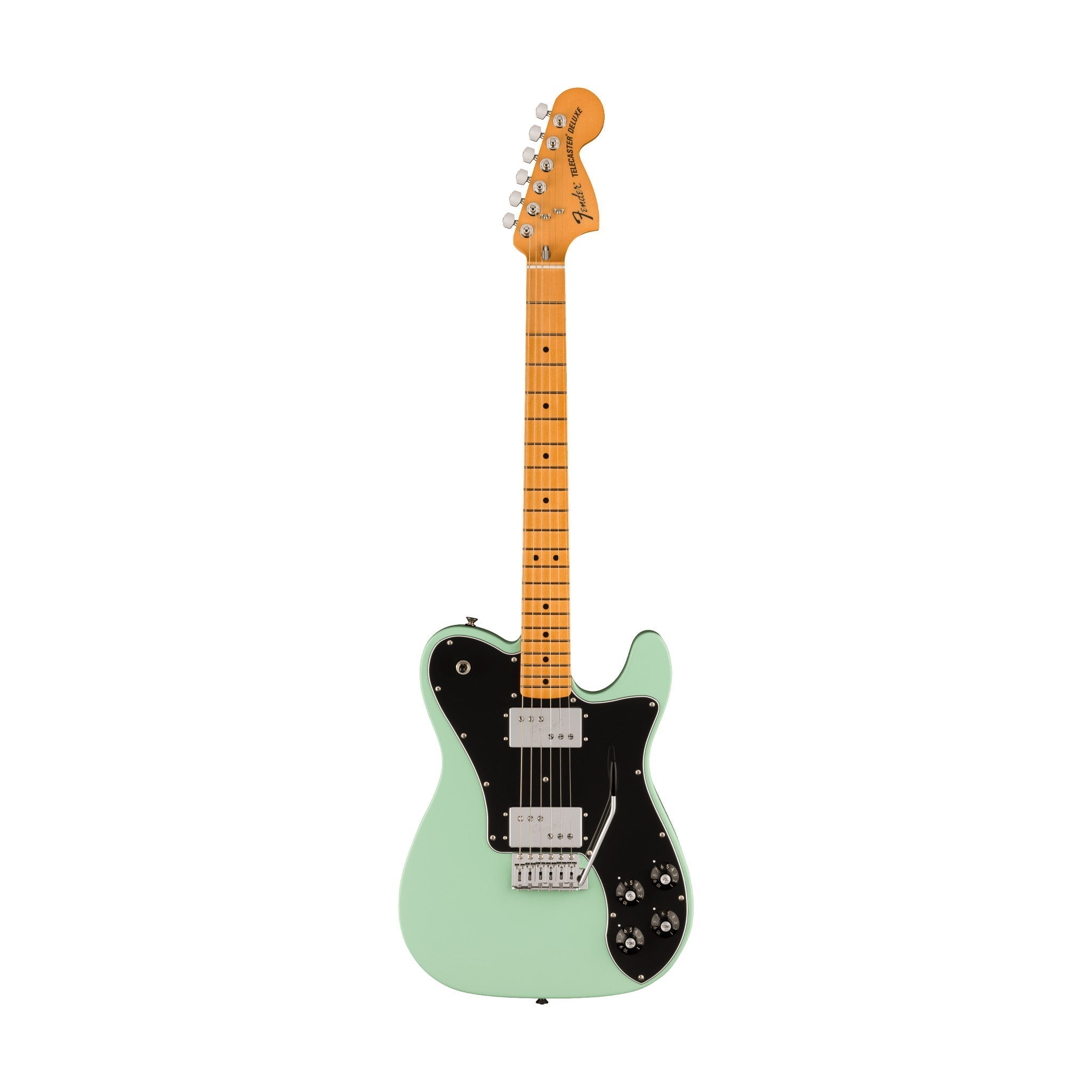 Fender Vintera II 70s Telecaster Deluxe Electric Guitar w/Tremolo, Maple FB, Surf Green |  FENDER |  ELECTRIC GUITAR |  Zoso Music