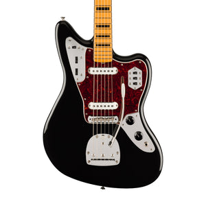 Fender Vintera II 70s Jaguar Electric Guitar, Maple FB, Black | Zoso Music Sdn Bhd