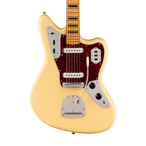 Fender Vintera II 70s Jaguar Electric Guitar, Maple FB, Vintera White | Zoso Music Sdn Bhd