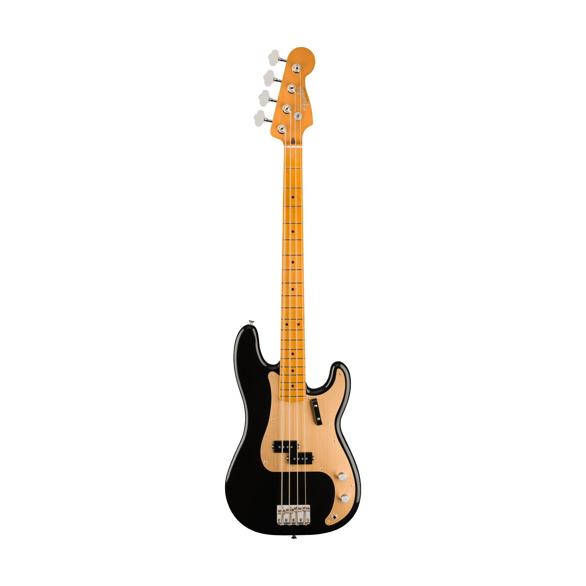 Fender Vintera II 50s Precision Bass Guitar, Maple FB, Black |  FENDER |  BASS GUITAR |  Zoso Music