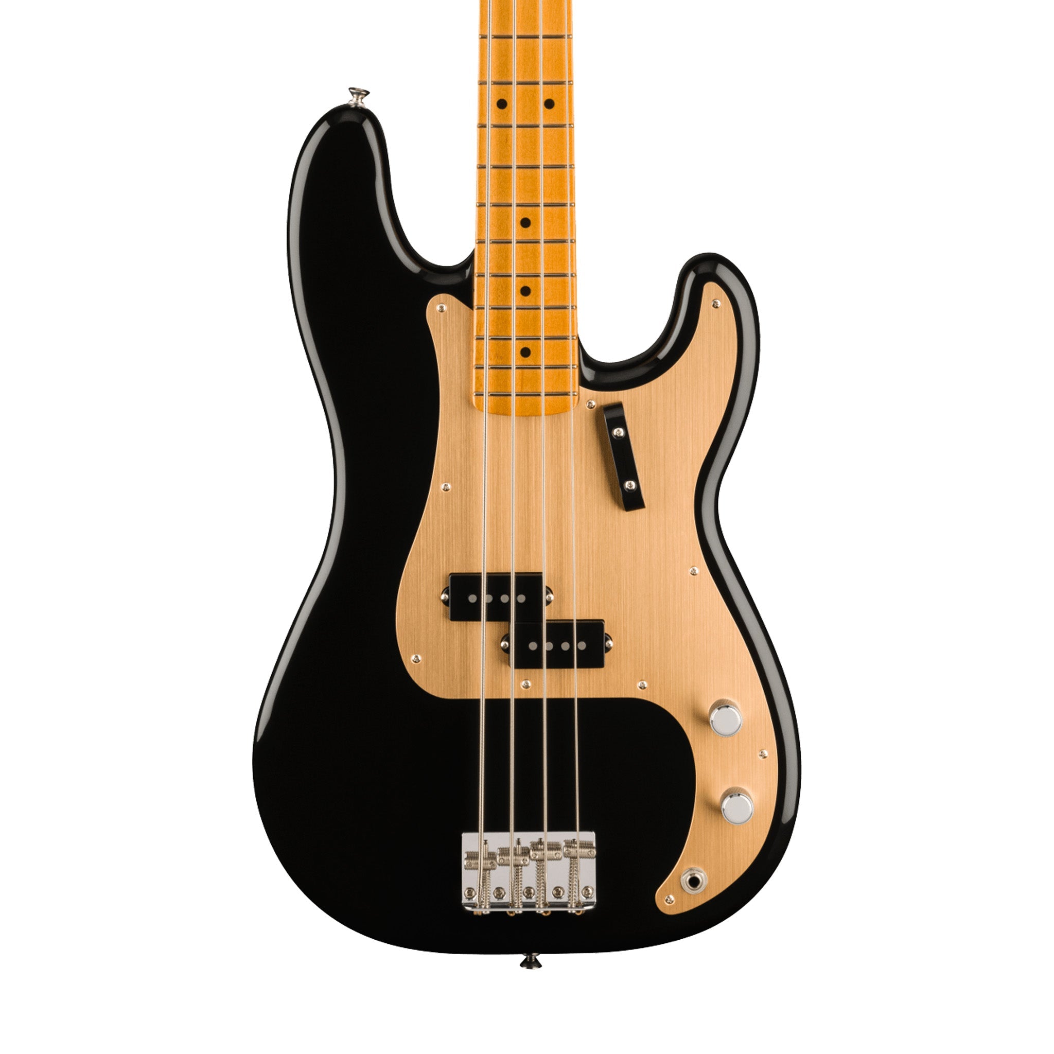 Fender Vintera II 50s Precision Bass Guitar, Maple FB, Black | Zoso Music Sdn Bhd