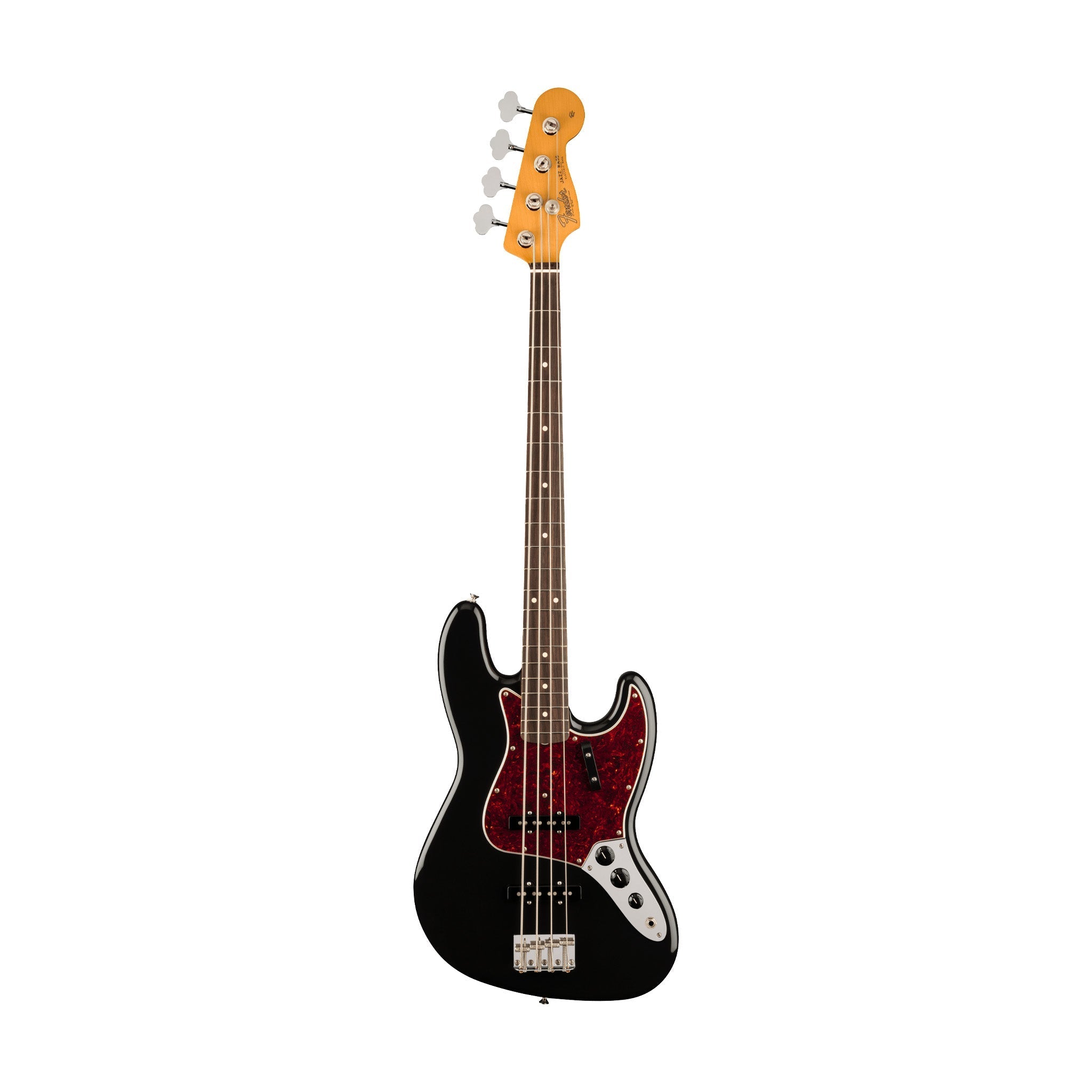 Fender Vintera II 60s Jazz Bass Guitar, RW FB, Black |  FENDER |  BASS GUITAR |  Zoso Music