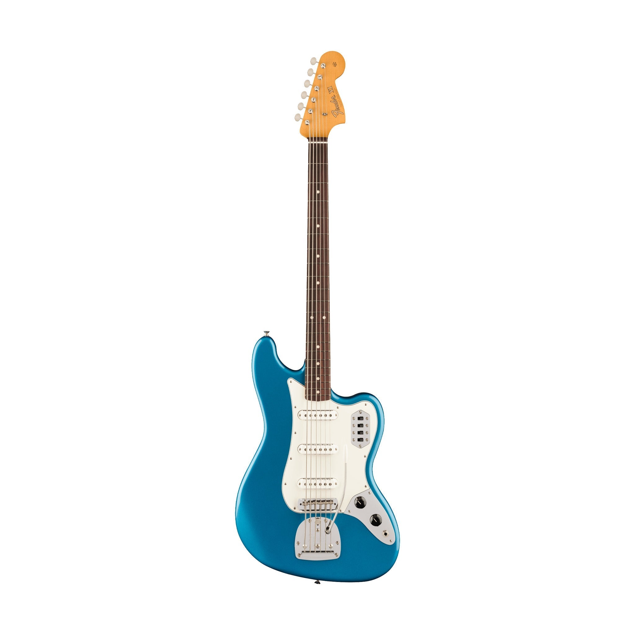Fender Vintera II 60s Bass VI Electric Guitar, RW FB, Lake Placid Blue |  FENDER |  BASS GUITAR |  Zoso Music