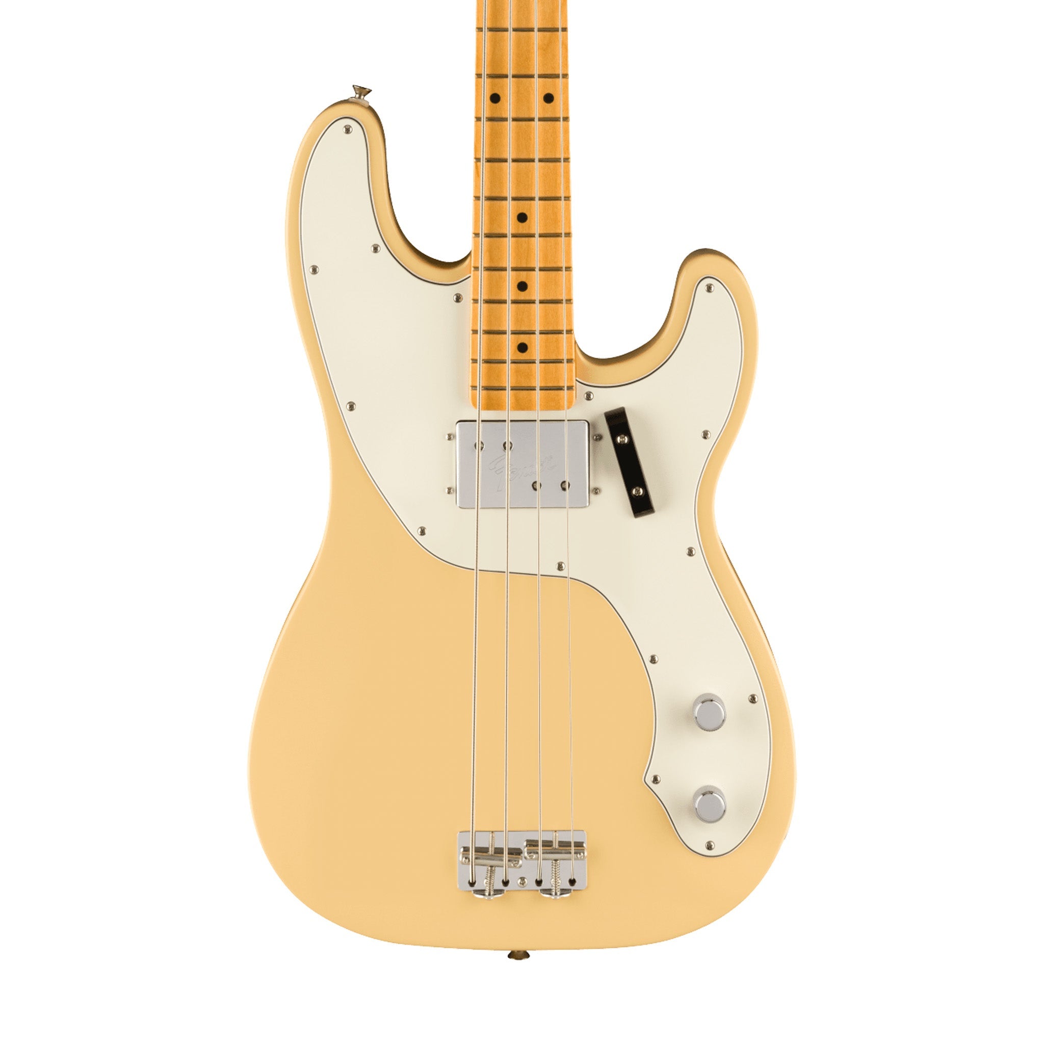 Fender Vintera II 70s Telecaster Bass Guitar, Maple FB, Vintera White | Zoso Music Sdn Bhd