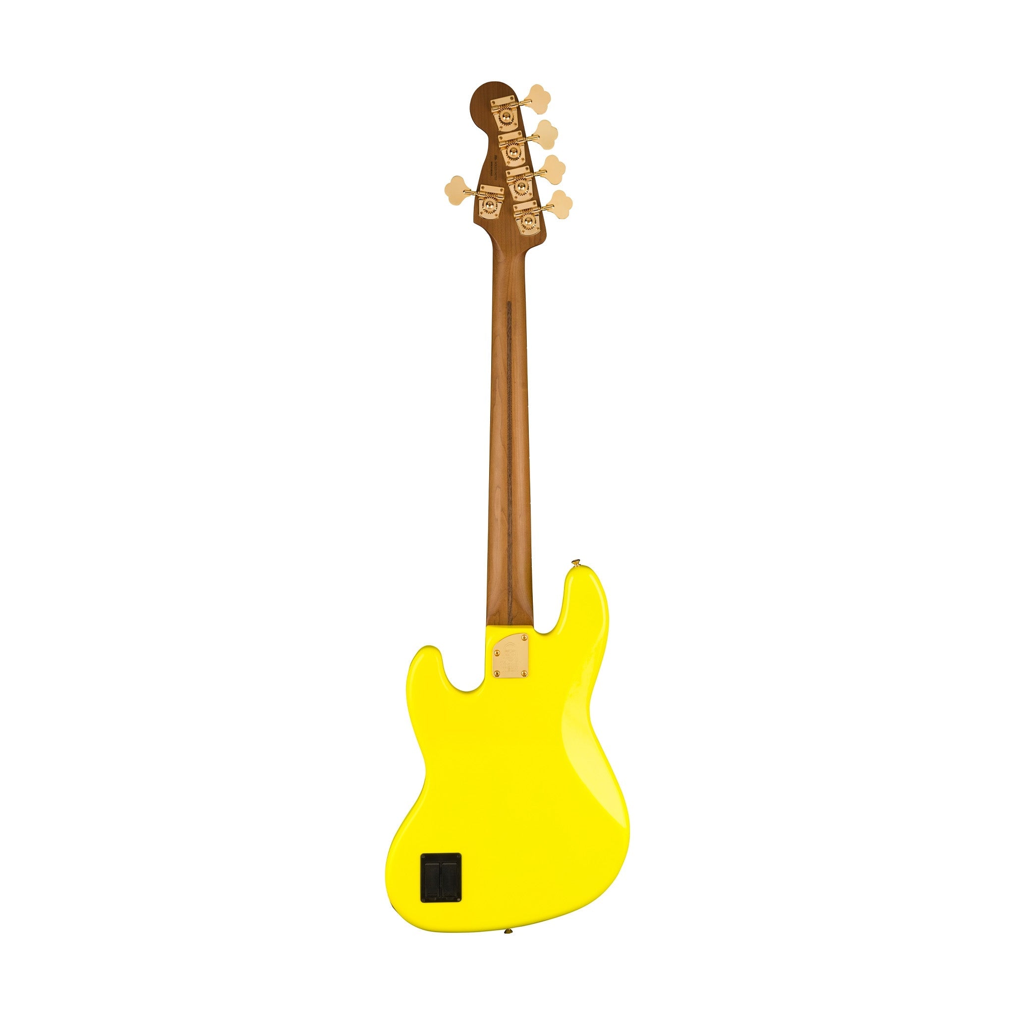 Fender MonoNeon Jazz Bass V Guitar, Fluorescent Yellow |  FENDER |  BASS GUITAR |  Zoso Music