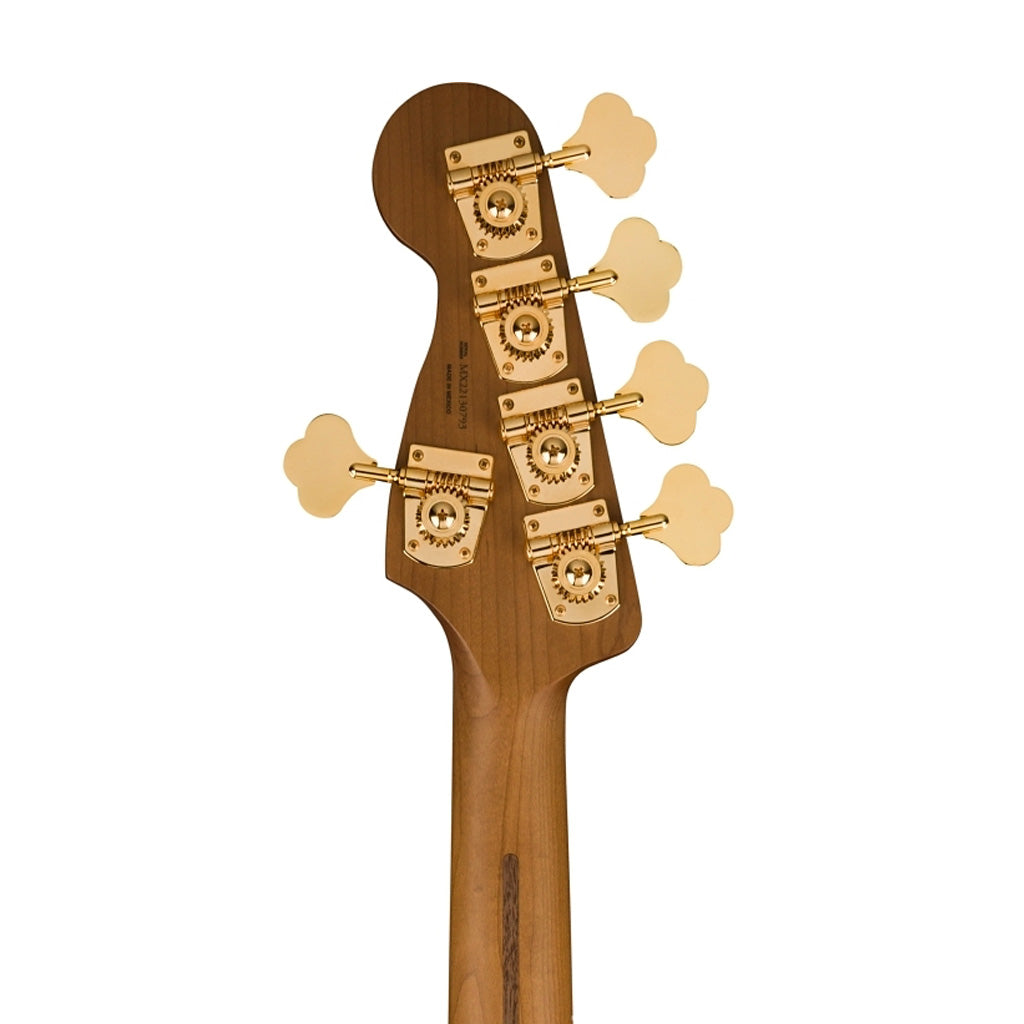 Fender MonoNeon Jazz Bass V Guitar, Fluorescent Yellow |  FENDER |  BASS GUITAR |  Zoso Music