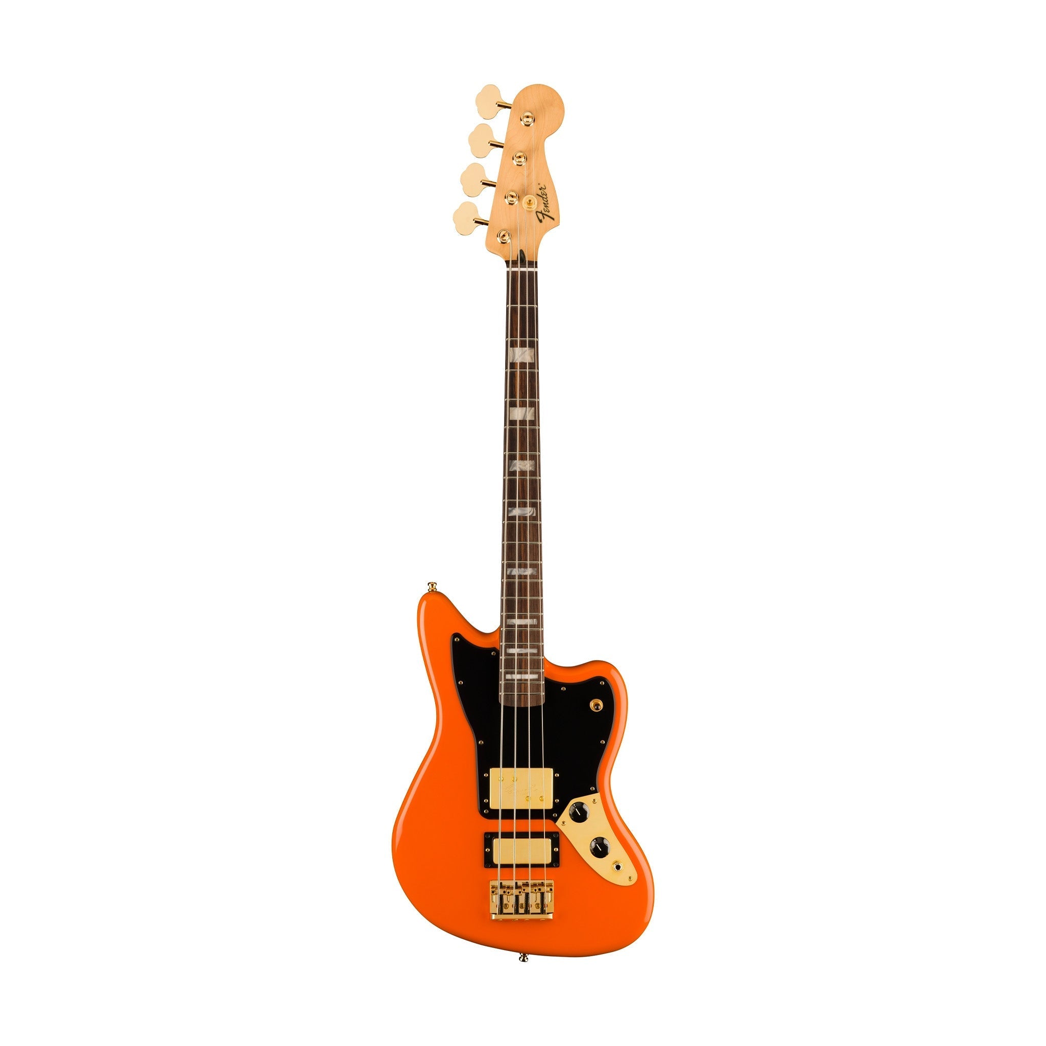 Fender Ltd Ed Mike Kerr Jaguar Bass Guitar, RW FB, Tiger's Blood Orange |  FENDER |  BASS GUITAR |  Zoso Music