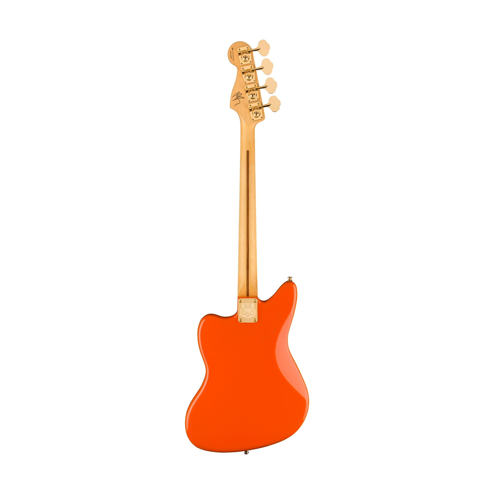 Fender Ltd Ed Mike Kerr Jaguar Bass Guitar, RW FB, Tiger's Blood Orange |  FENDER |  BASS GUITAR |  Zoso Music
