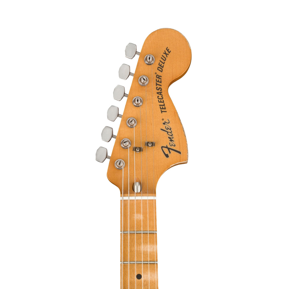 Fender Vintera Road Worn 70s Telecaster Deluxe Electric Guitar, Maple FB, Olympic White |  FENDER |  ELECTRIC GUITAR |  Zoso Music