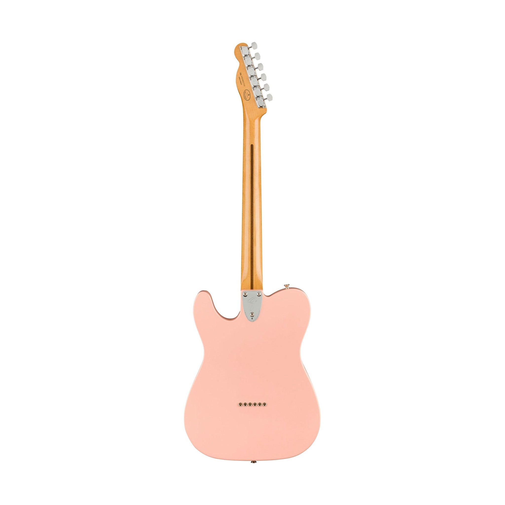Fender Limited Edition Vintera 70s Telecaster Thinline Electric Guitar, Shell Pink |  FENDER |  ELECTRIC GUITAR |  Zoso Music