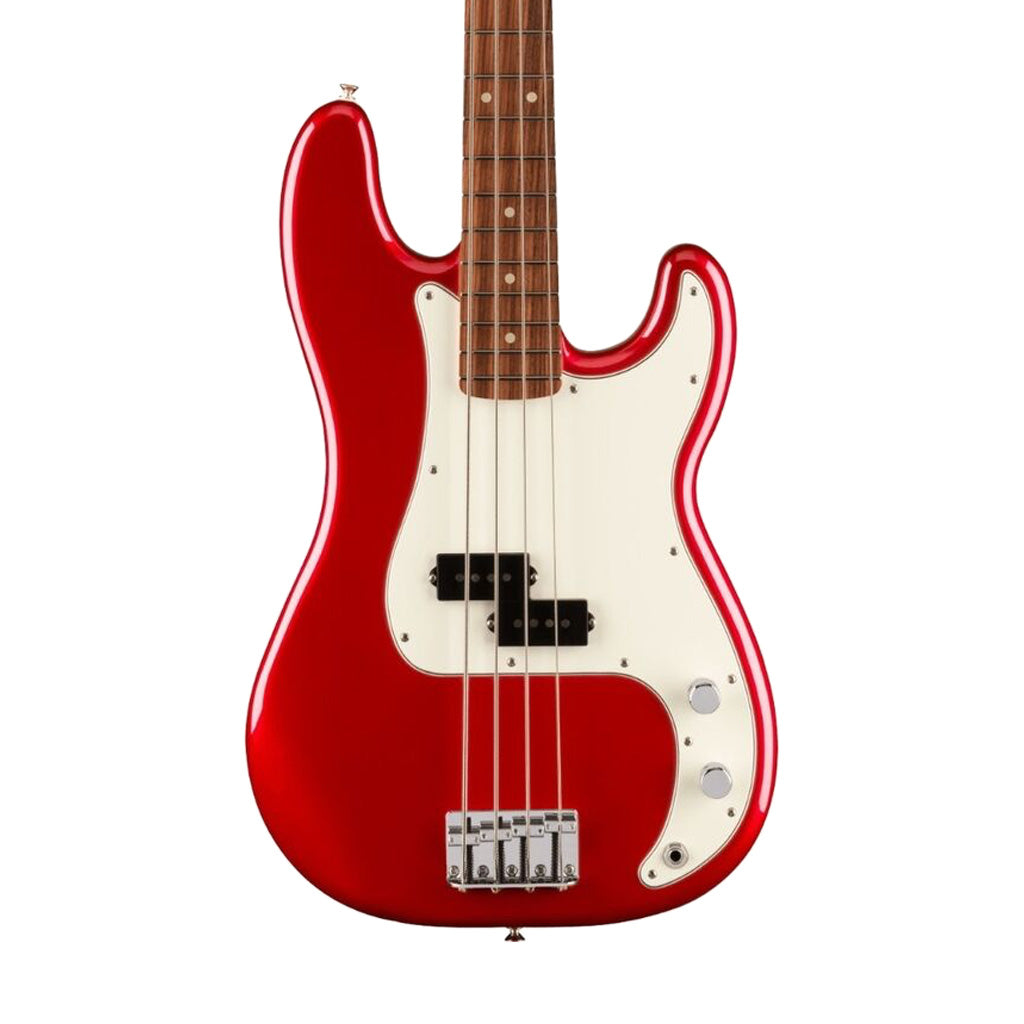 Fender Player Precision Bass Electric Guitar, Pau Ferro FB, Candy Apple Red |  FENDER |  BASS GUITAR |  Zoso Music