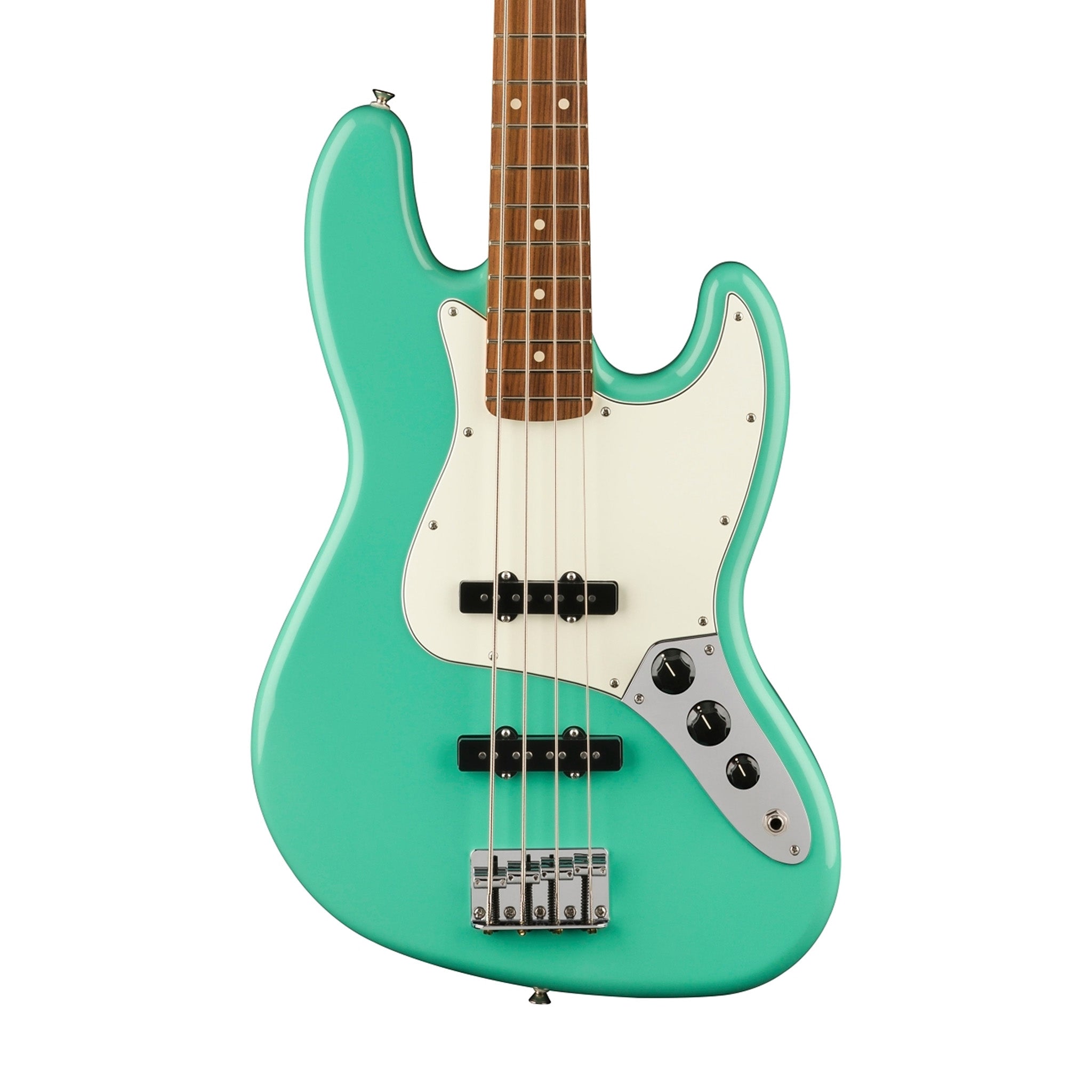 Fender Player Jazz Bass Electric Guitar, Pau Ferro FB, Sea Foam Green |  FENDER |  BASS GUITAR |  Zoso Music