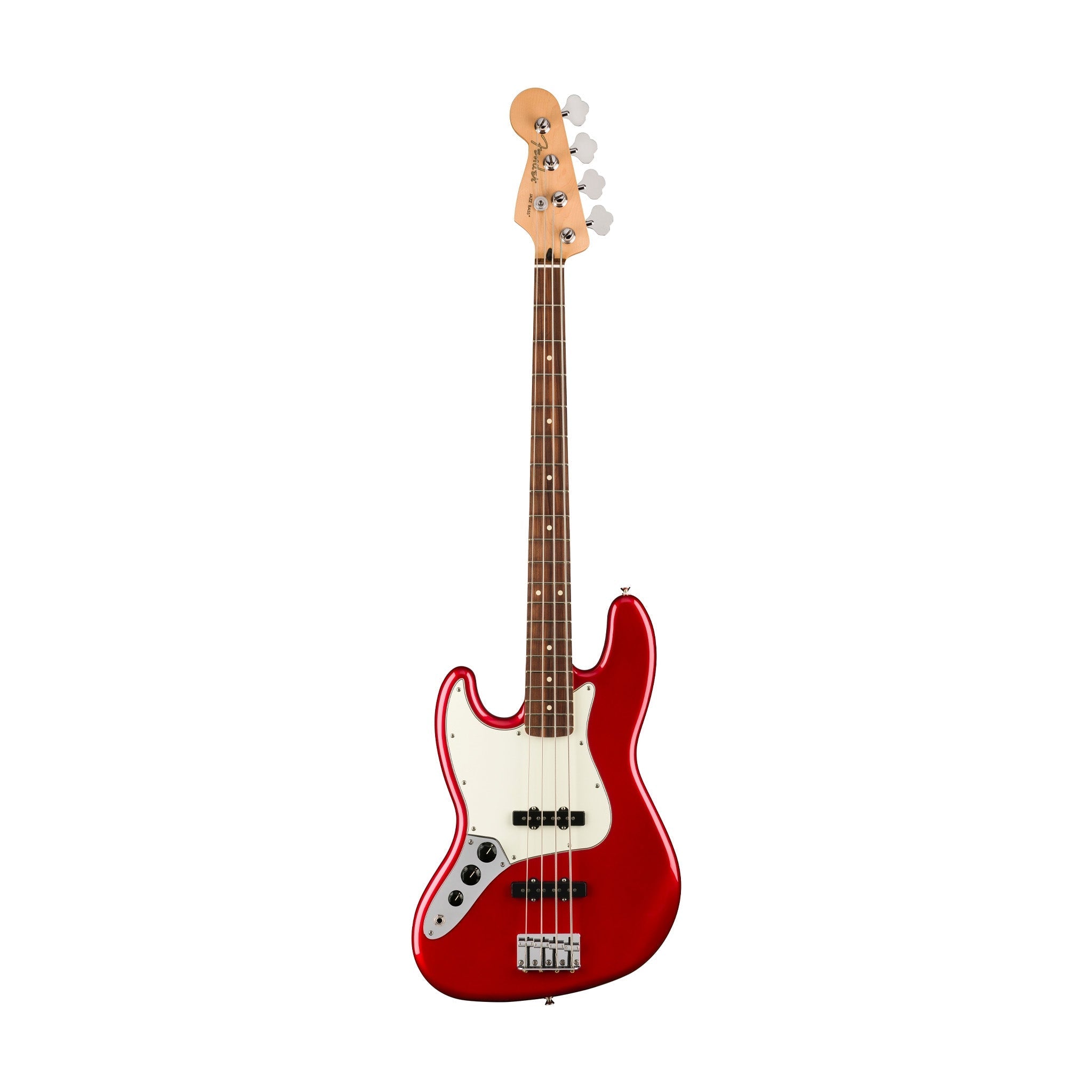 Fender Player Jazz Bass Left-Handed Electric Guitar, Pau Ferro FB, Candy Apple Red |  FENDER |  BASS GUITAR |  Zoso Music