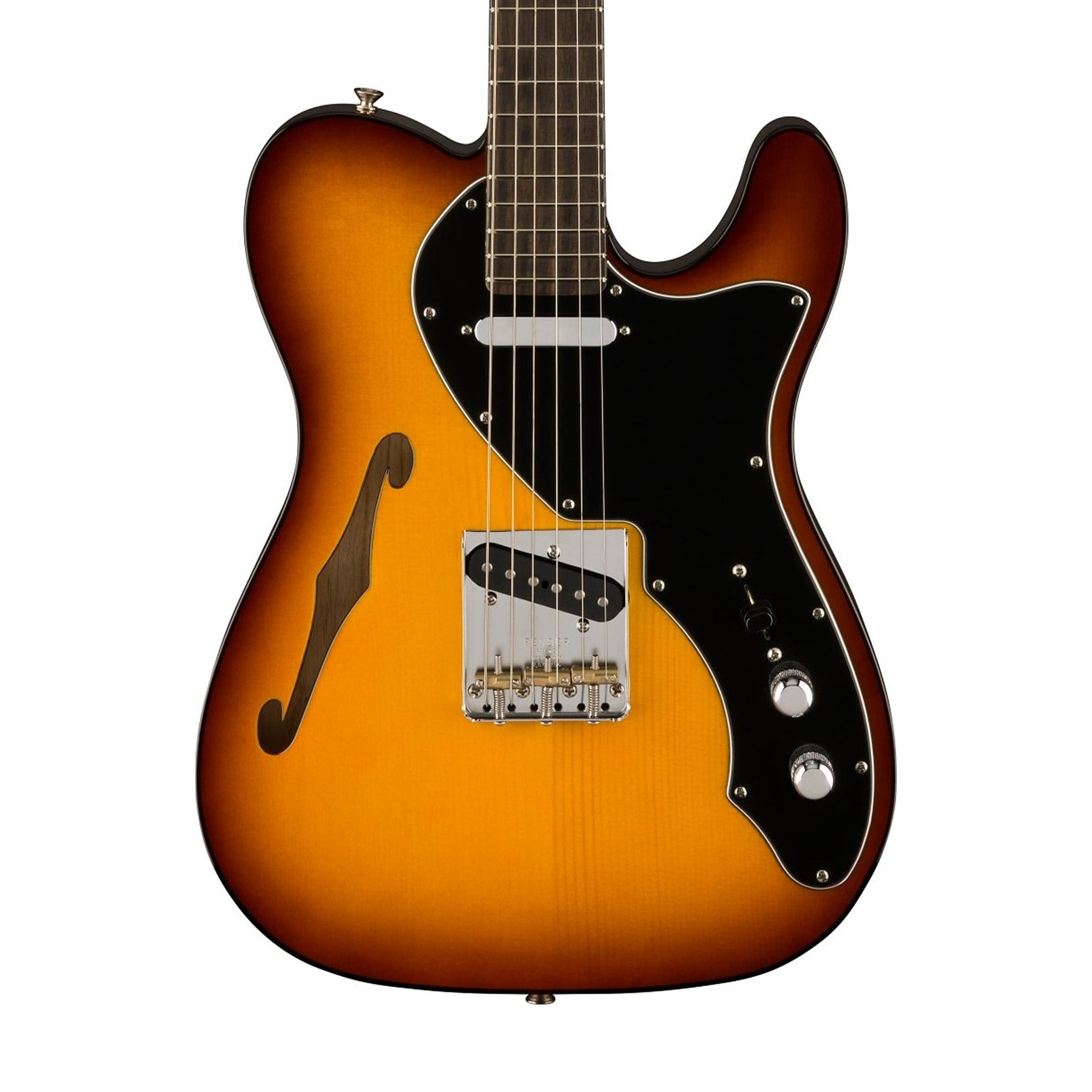 Fender Limited Edition American Suona Telecaster Thinline Electric Guitar, Ebony FB, Violin Burst | Zoso Music Sdn Bhd