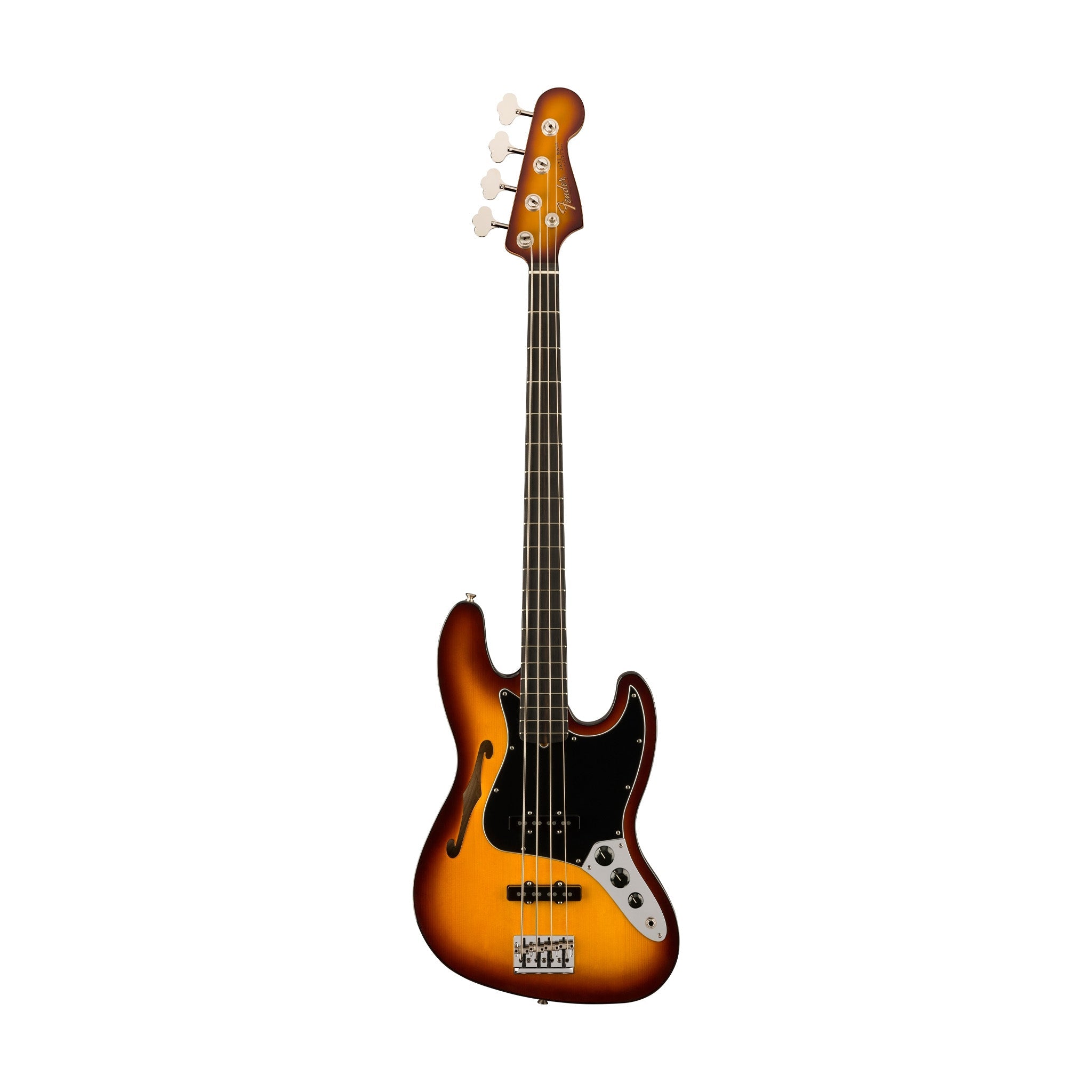 Fender Limited Edition American Suona Jazz Bass Thinline Guitar, Ebony FB, Violin Burst |  FENDER |  ELECTRIC GUITAR |  Zoso Music