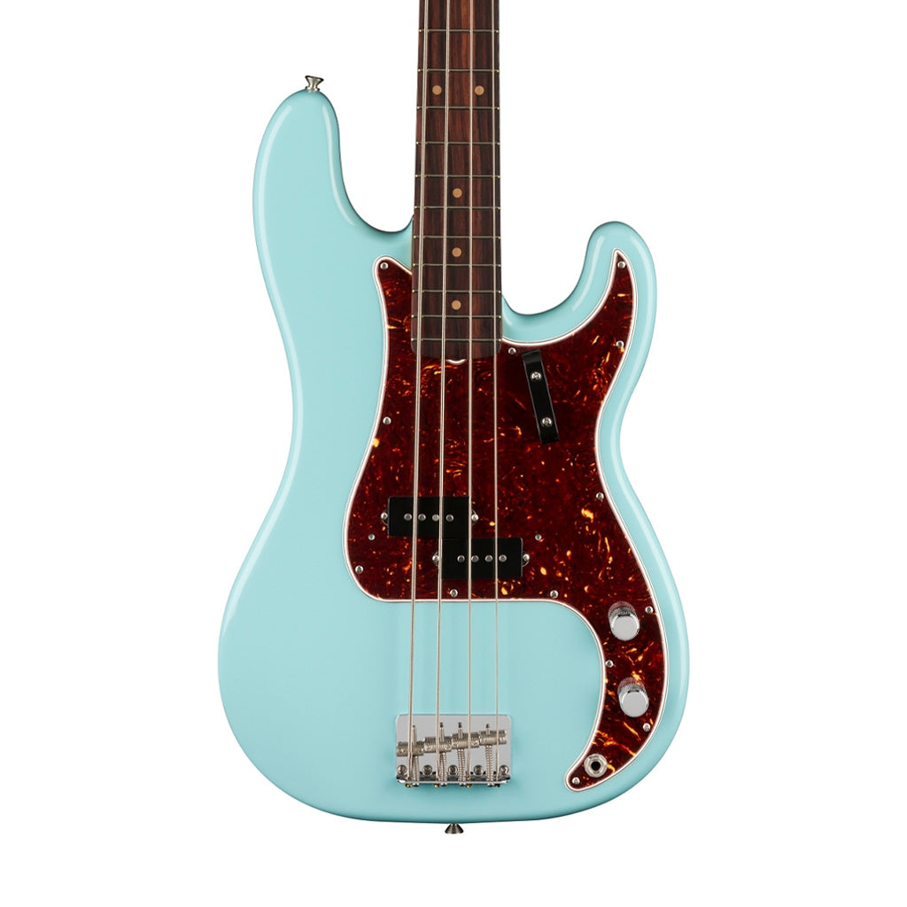 Fender American Vintage II 60 Precision Bass Electric Guitar, RW FB, Daphne Blue |  FENDER |  BASS GUITAR |  Zoso Music