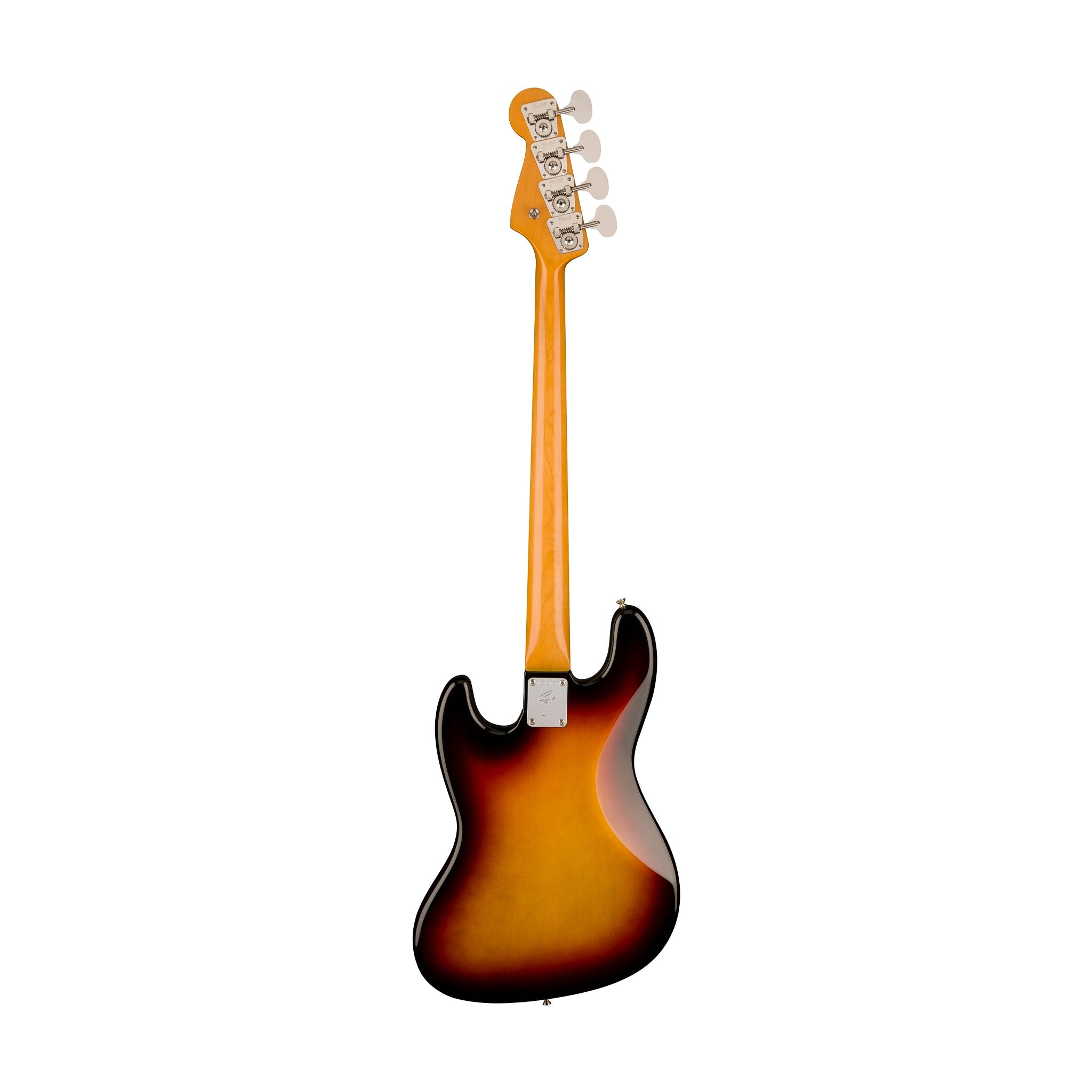 Fender American Vintage II 66 Jazz Bass Guitar, RW FB, 3-Tone Sunburst
