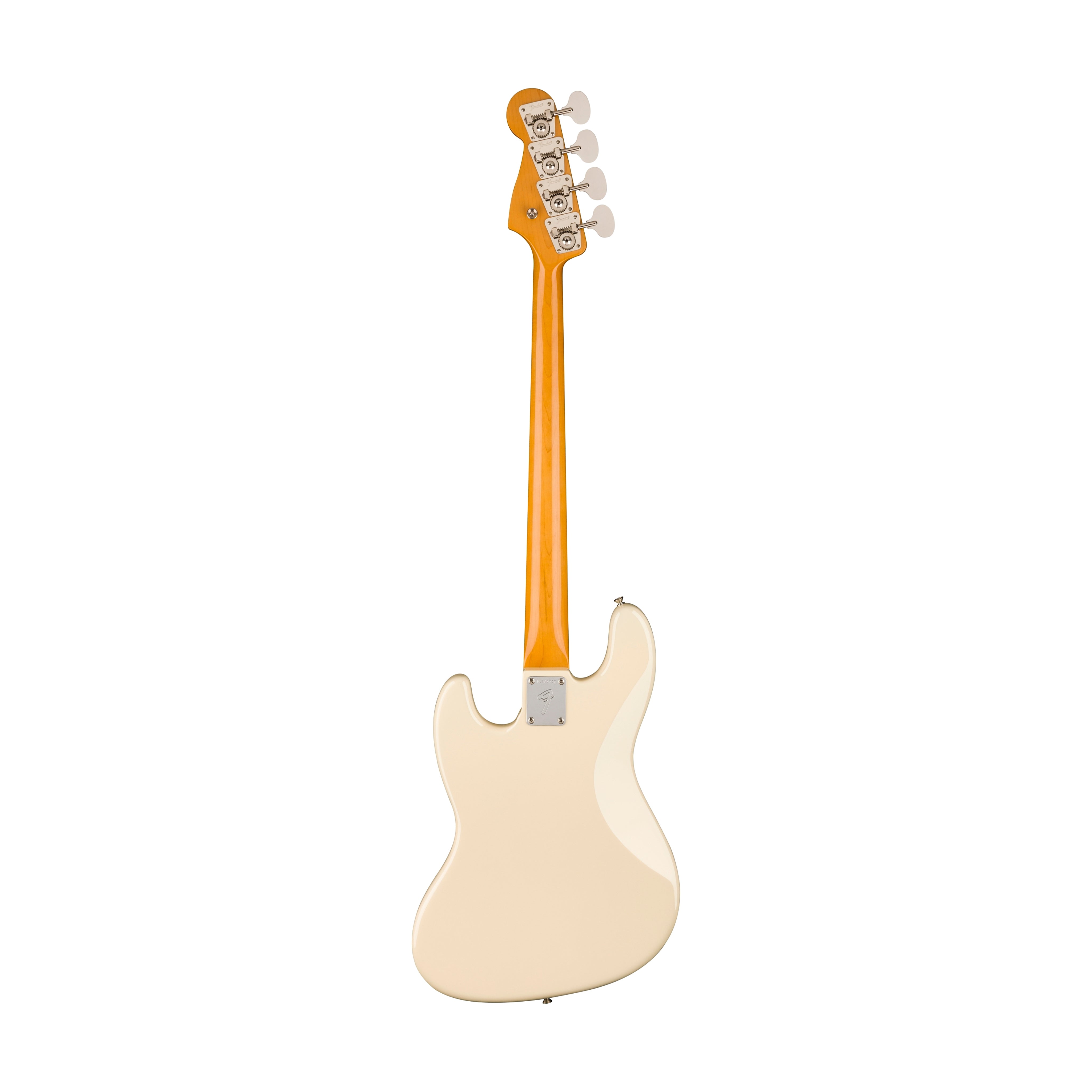 Fender American Vintage II 66 Jazz Bass Guitar, RW FB, Olympic White