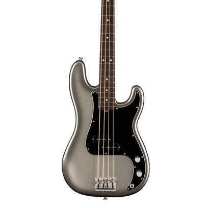 Fender American Professional II Precision Bass Electric Guitar, RW FB, Mercury