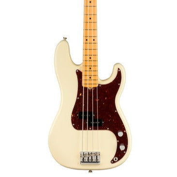 Fender American Professional II Precision Bass Electric Guitar, Maple FB, Olympic White |  FENDER |  BASS GUITAR |  Zoso Music