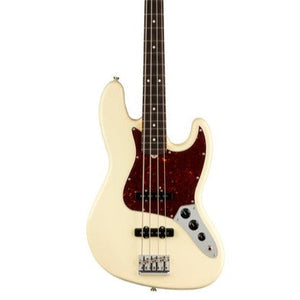 Fender American Professional II Jazz Bass Electric Guitar, RW FB, Olympic White |  FENDER |  BASS GUITAR |  Zoso Music