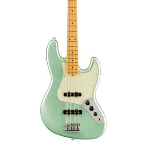 Fender American Professional II Jazz Bass Electric Guitar, Maple FB, Mystic Surf Green |  FENDER |  BASS GUITAR |  Zoso Music